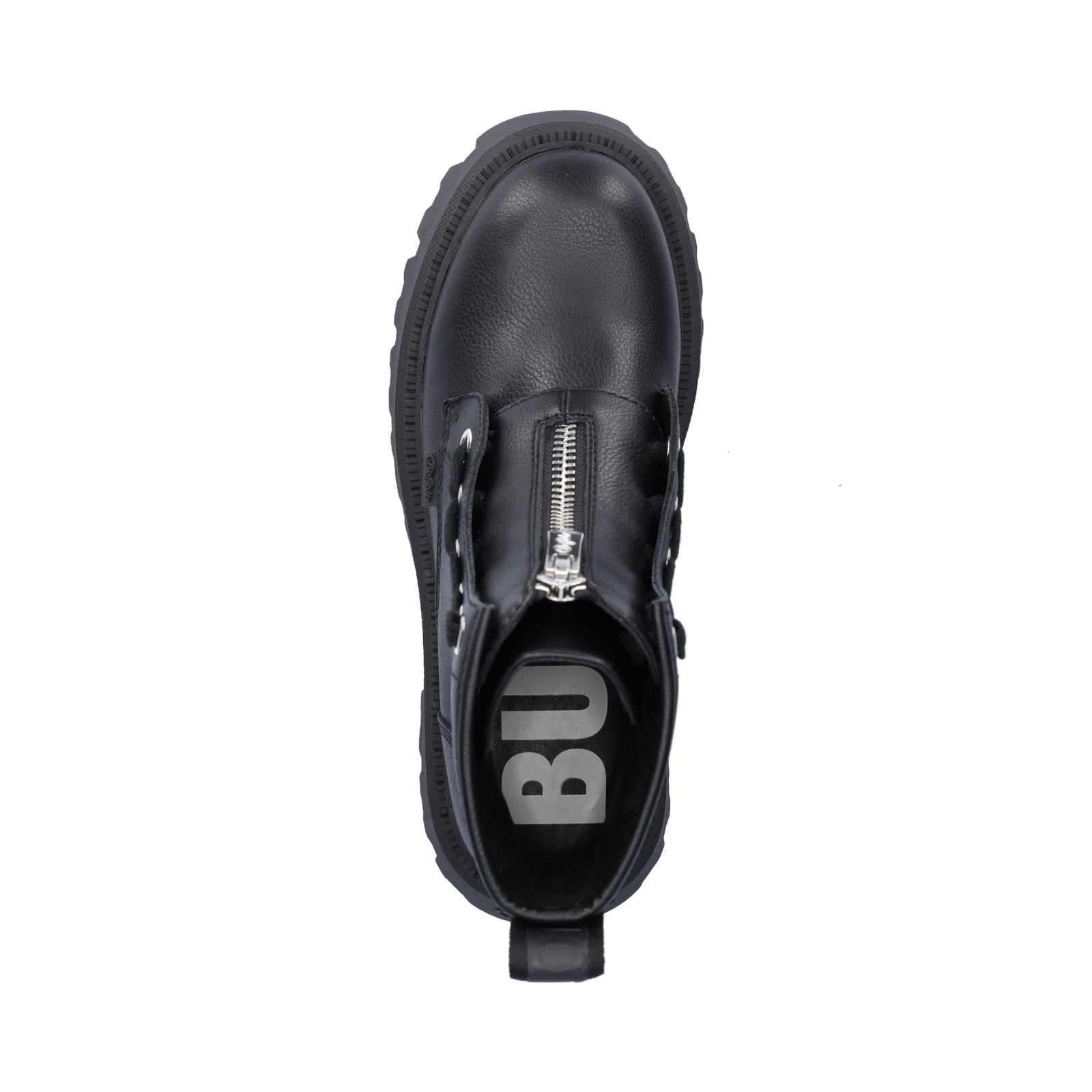 Buffalo Damen Boot Aspen Front Zip schwarz