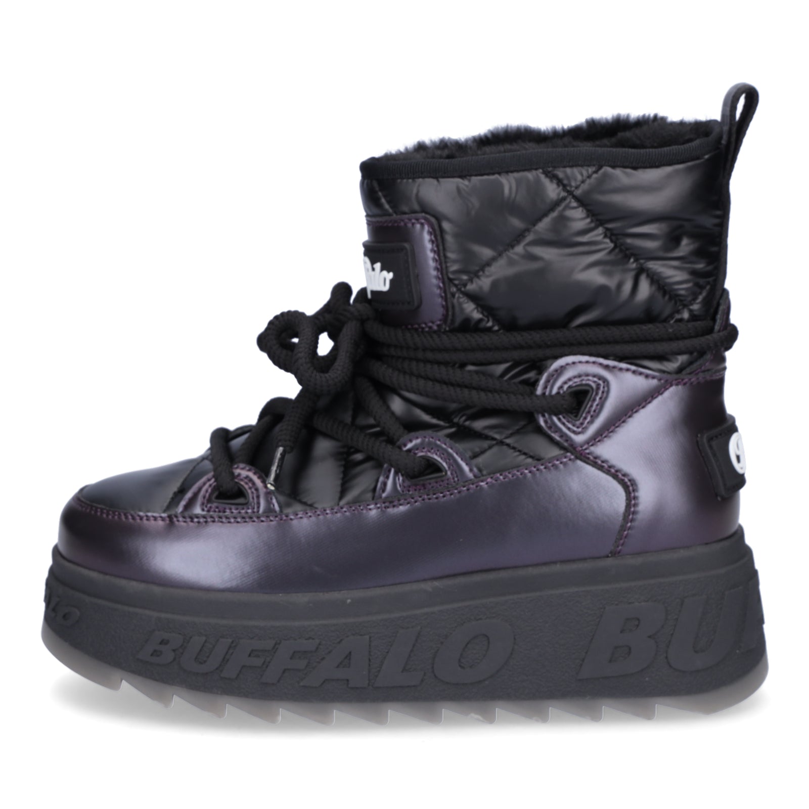 Buffalo Damen Moonboot Eliza Snow schwarz