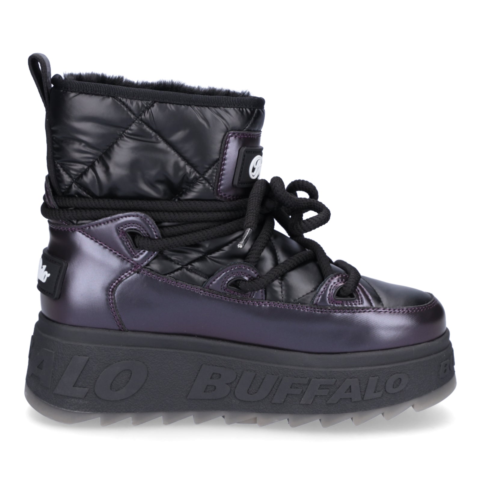 Buffalo Damen Moonboot Eliza Snow schwarz