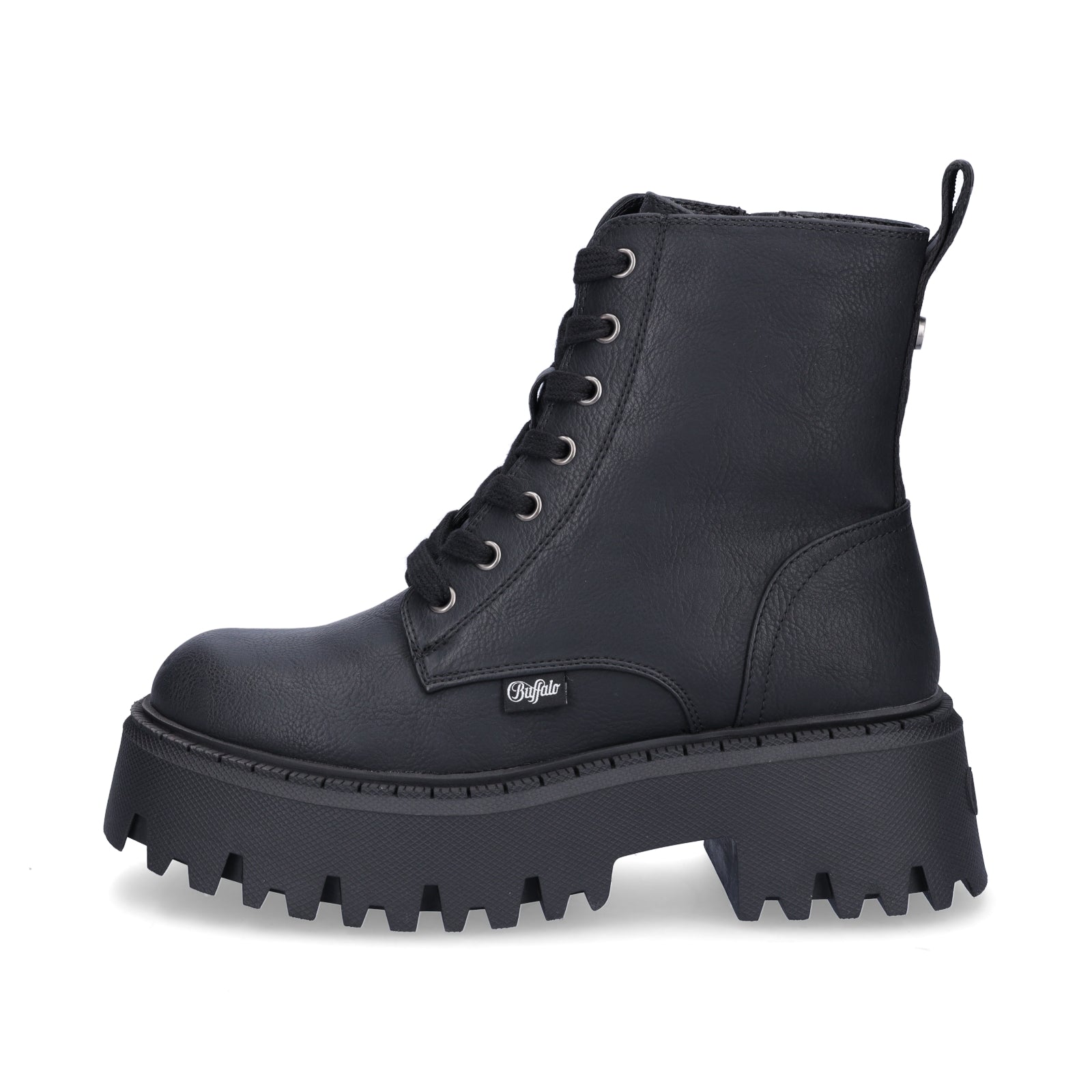 Buffalo Women's Lace-Up Boot Aspen Lace Up Black