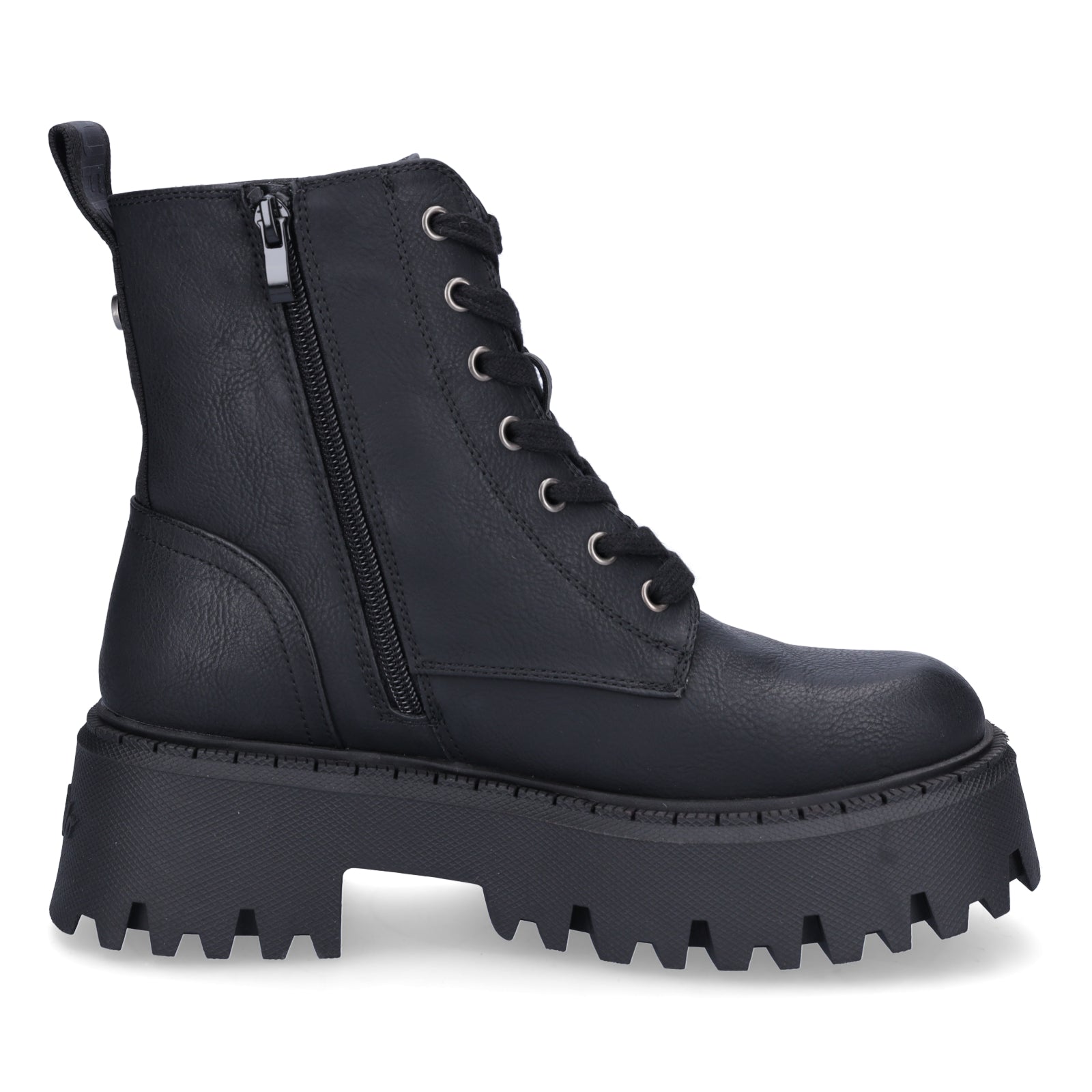 Buffalo Damen Schnürboot Aspen Lace Up schwarz