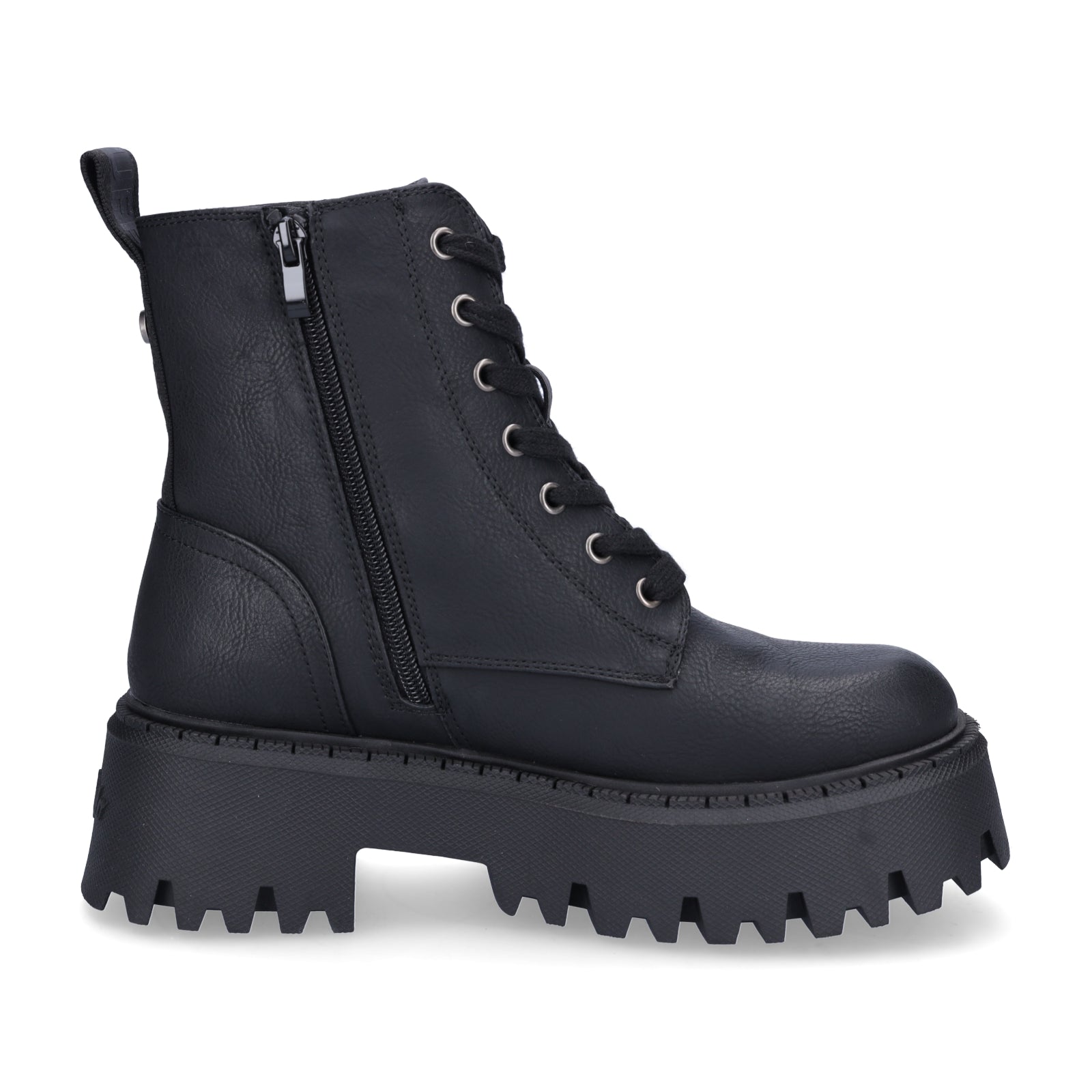 Buffalo Women's Lace-Up Boot Aspen Lace Up Black