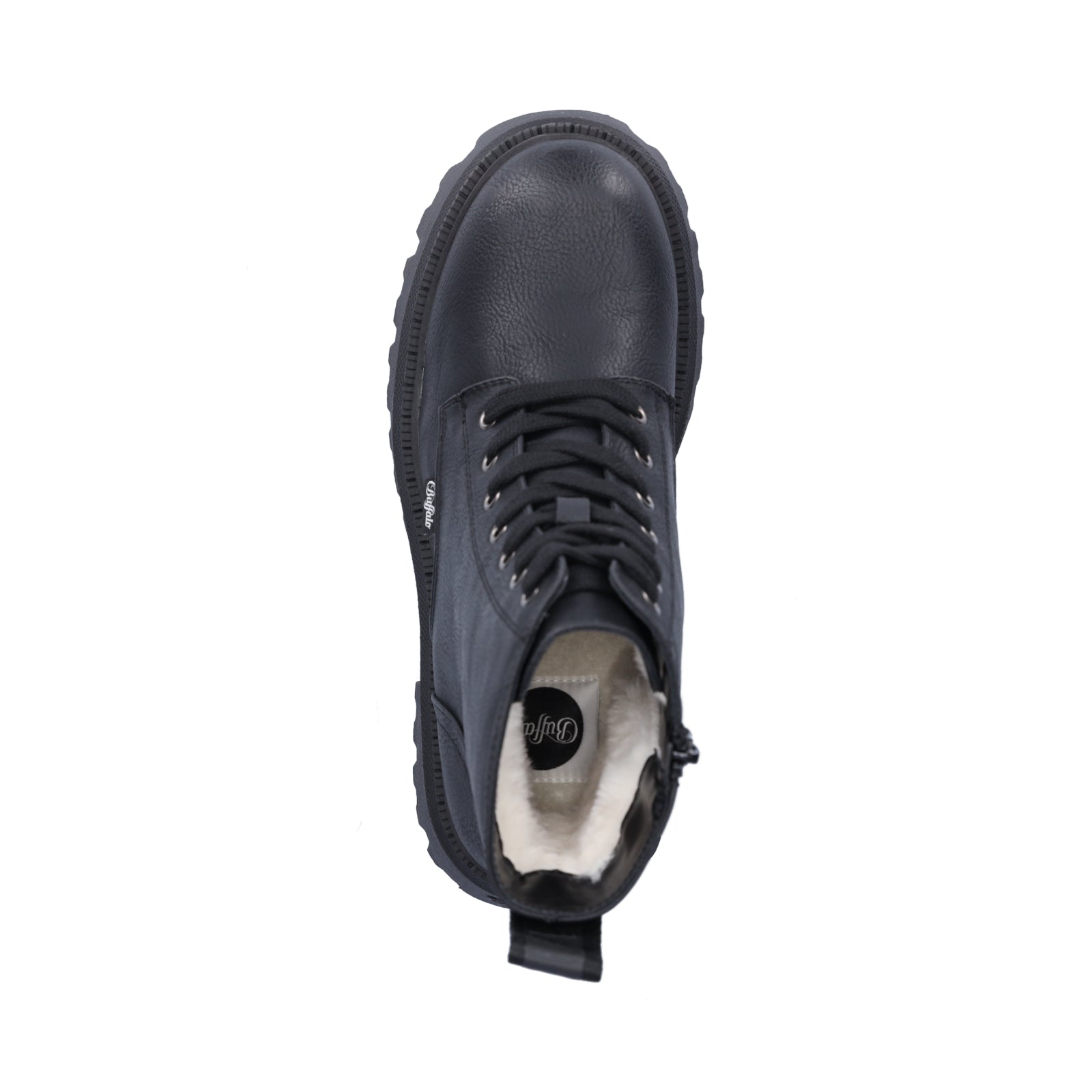 Buffalo Damen Schnürboot Aspen Lace Up schwarz