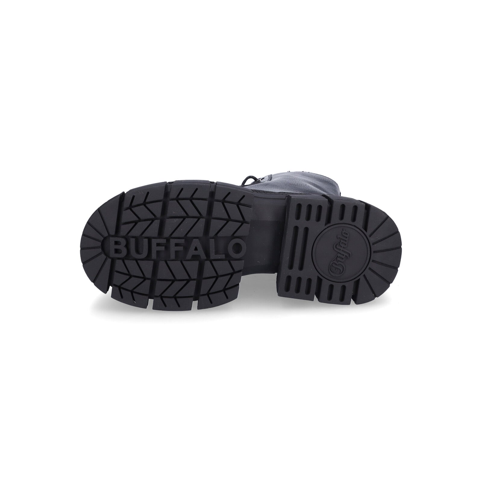 Buffalo Damen Schnürboot Gospher Lace Up Mid schwarz