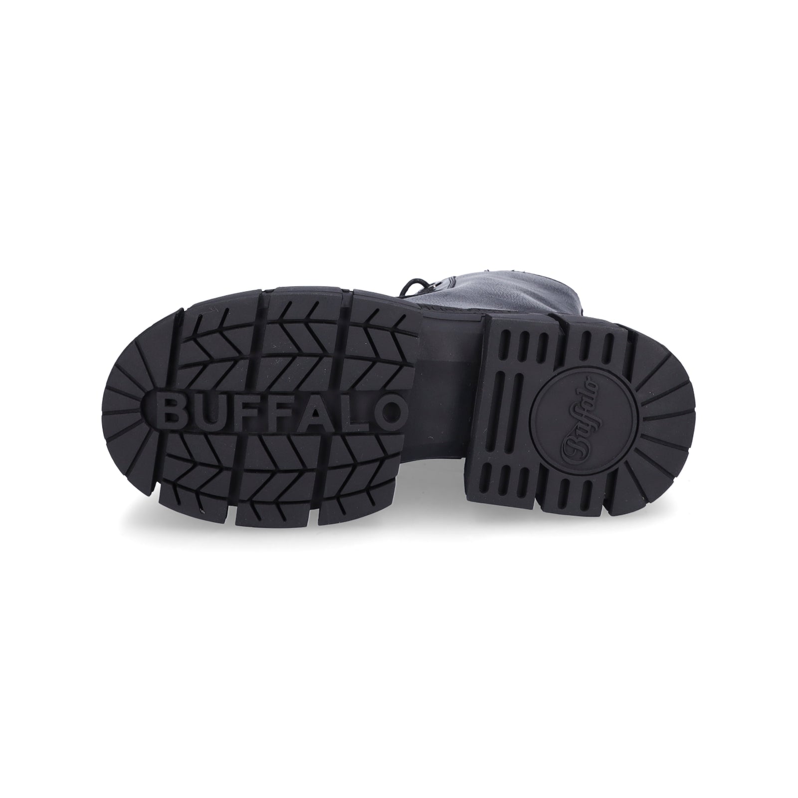 Buffalo Damen Schnürboot Gospher Lace Up Mid schwarz