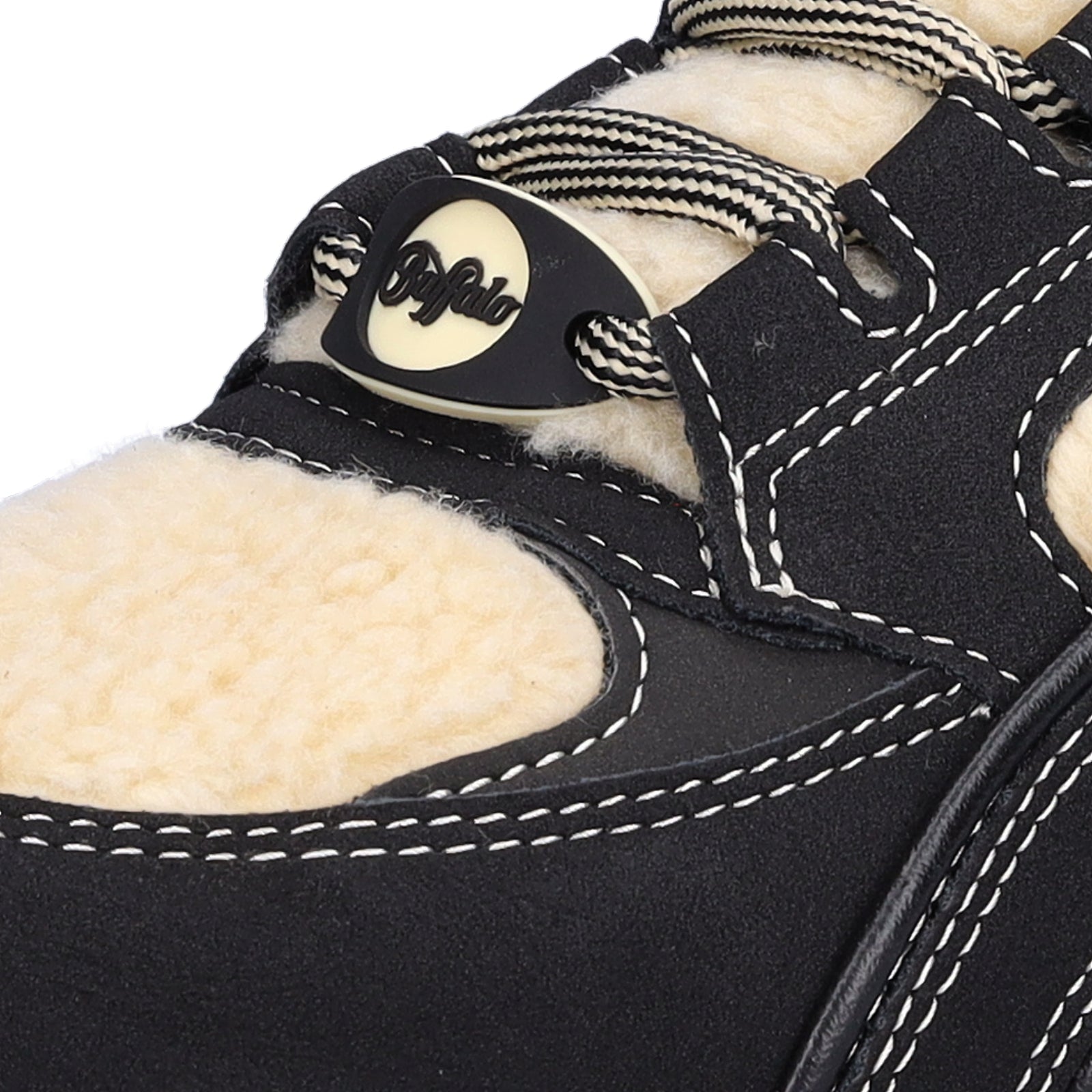 Buffalo Women's Sneakers 1339-14 Rev Warm beige black
