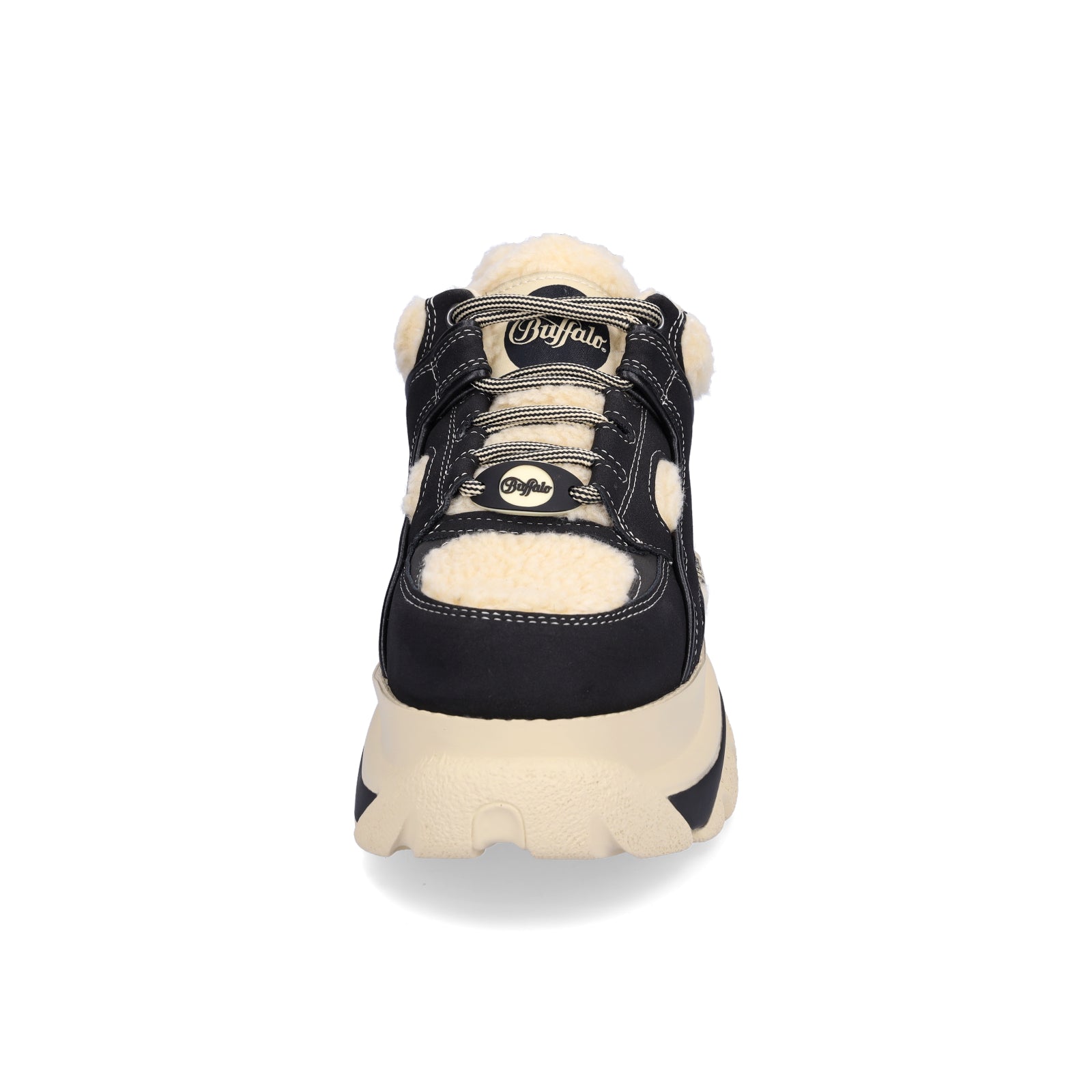 Buffalo Women's Sneakers 1339-14 Rev Warm beige black