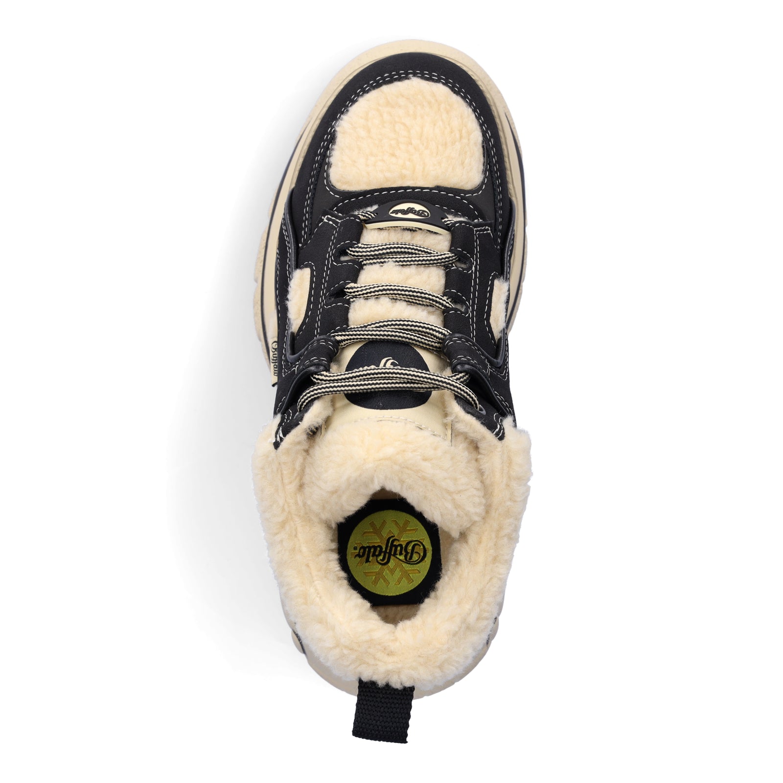 Buffalo Women's Sneakers 1339-14 Rev Warm beige black