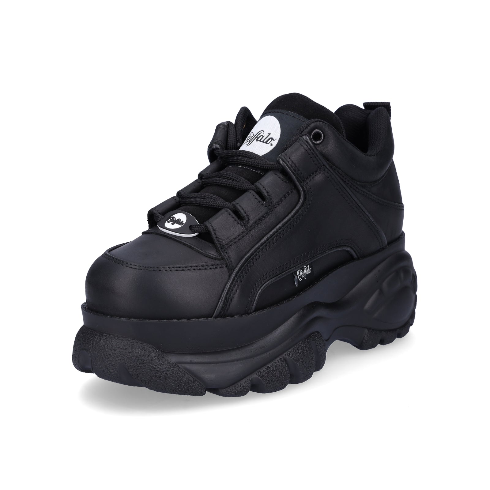 Buffalo Damen Sneaker Classic Low schwarz 1313044