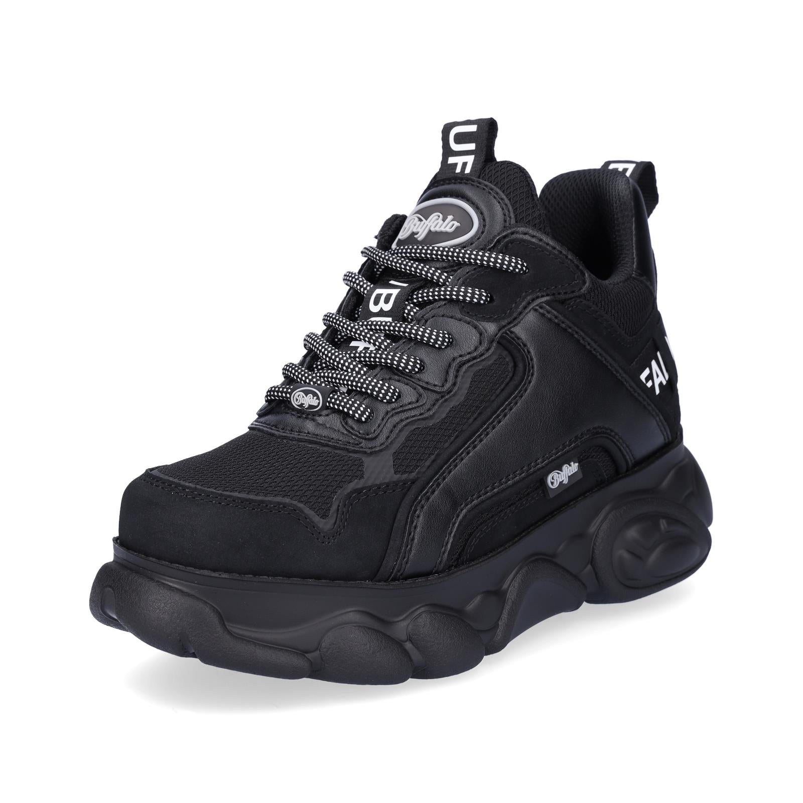 Buffalo women's platform sneaker CLD Chai black