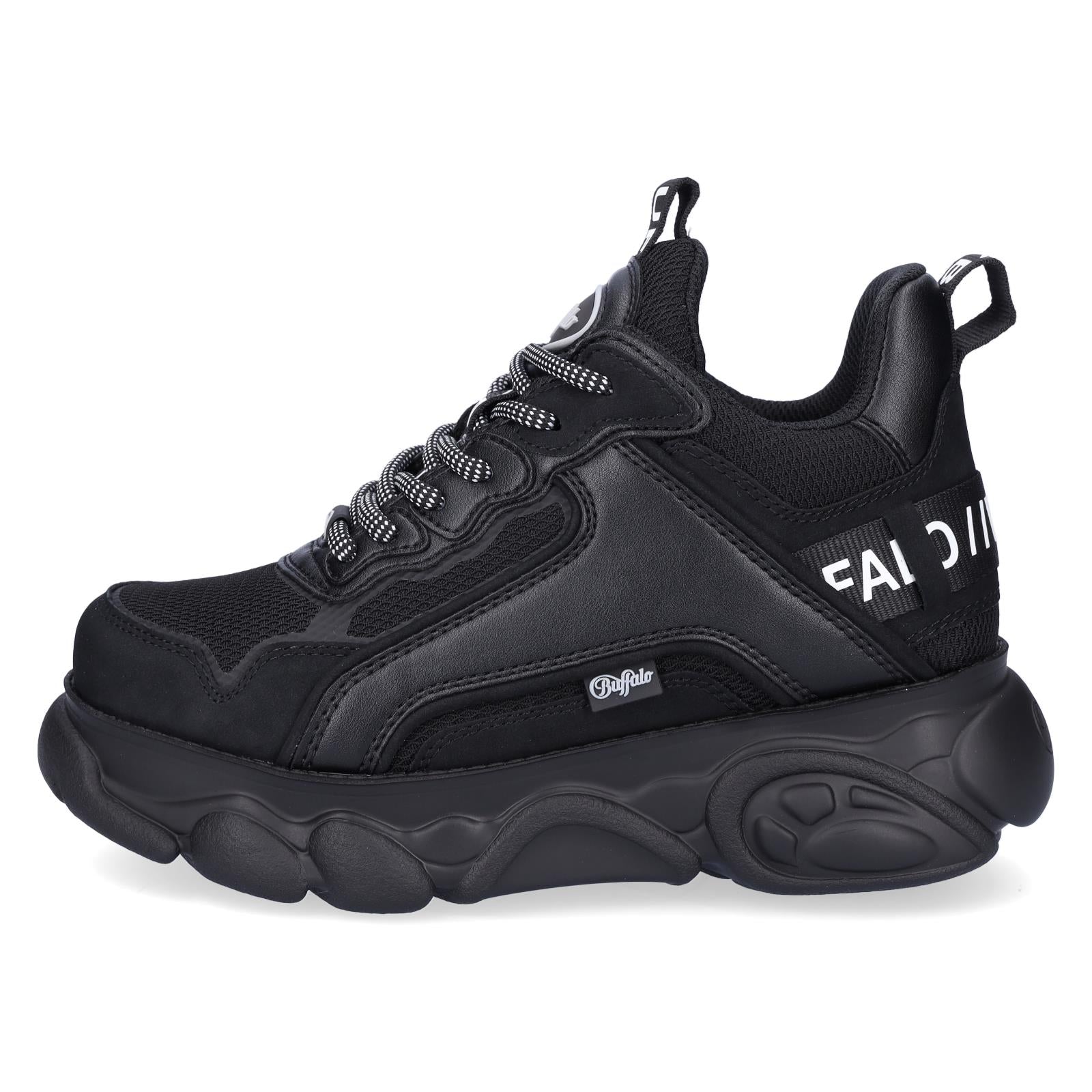 Buffalo women's platform sneaker CLD Chai black