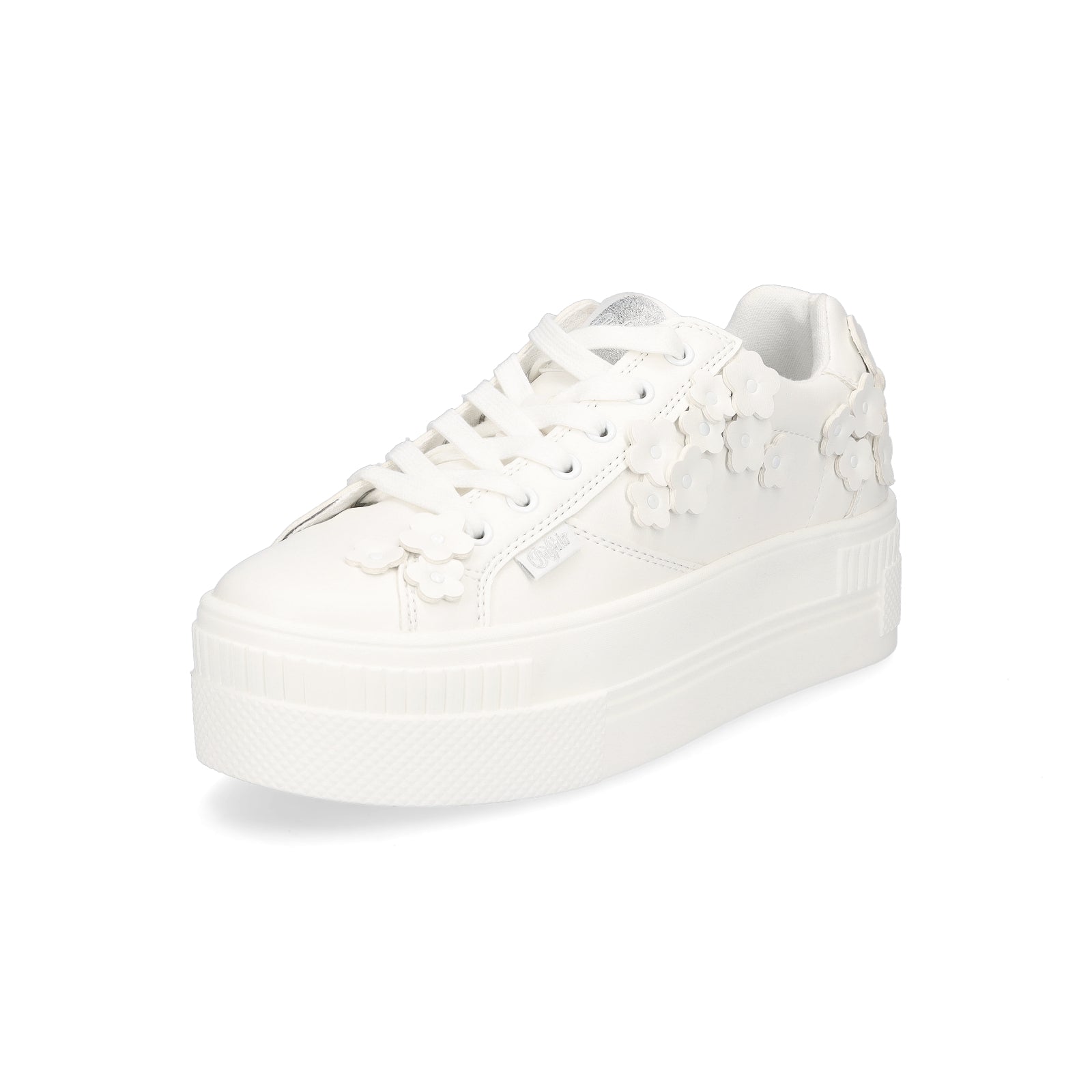 Buffalo women's sneakers Paired Daisy white