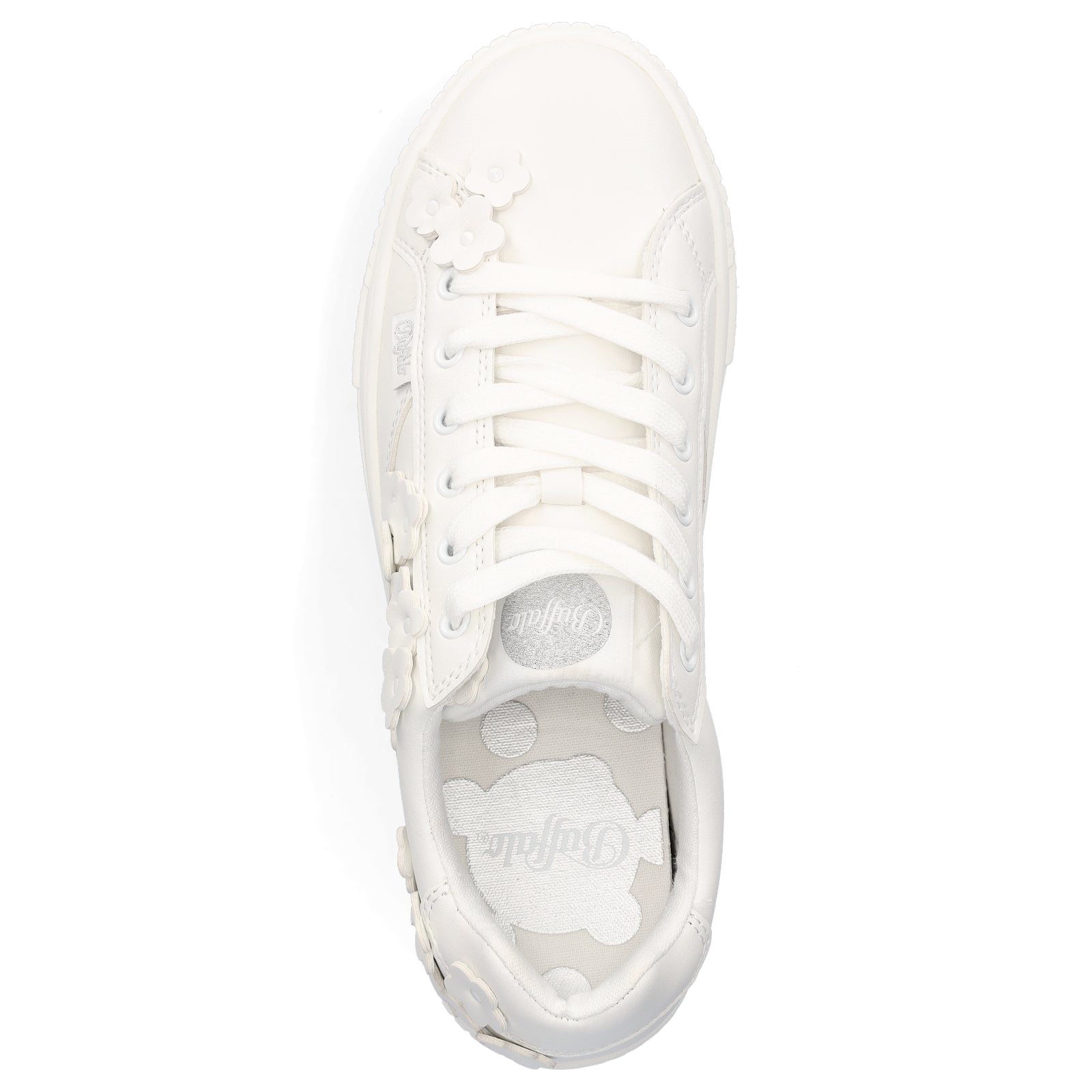 Buffalo women's sneakers Paired Daisy white
