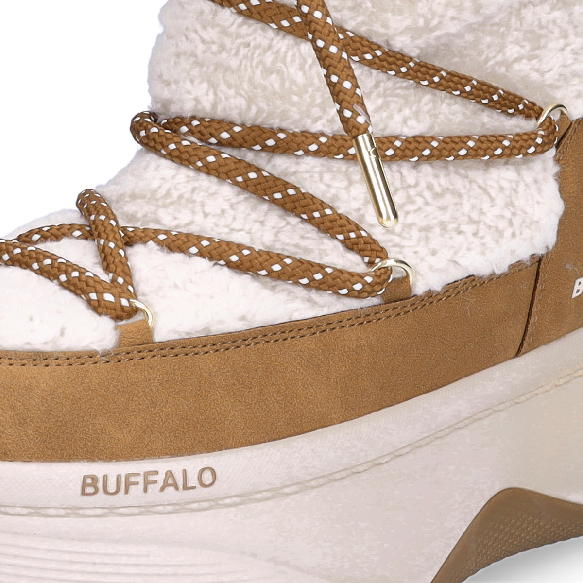 Buffalo Damen Snow Boot Orcus Snow Hi beige braun