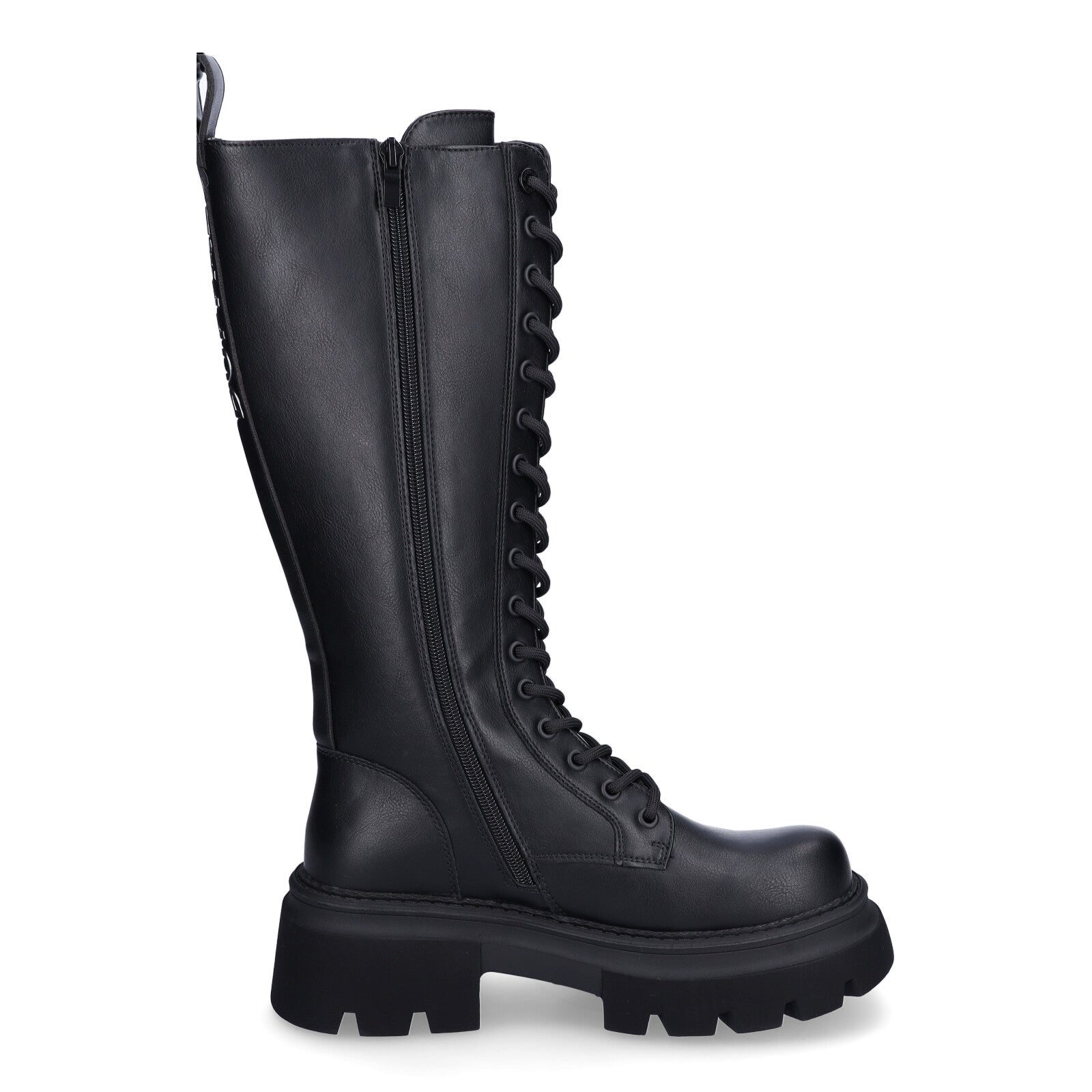 Buffalo Damen Stiefel Mave Lace Up Hi schwarz