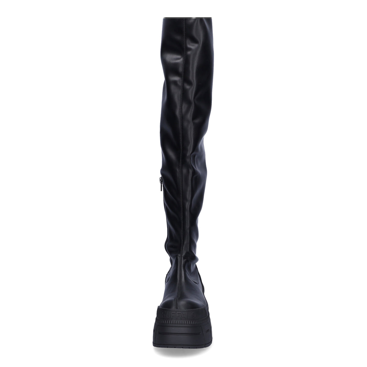 Buffalo Damen Stiefel Gospher Overknee schwarz