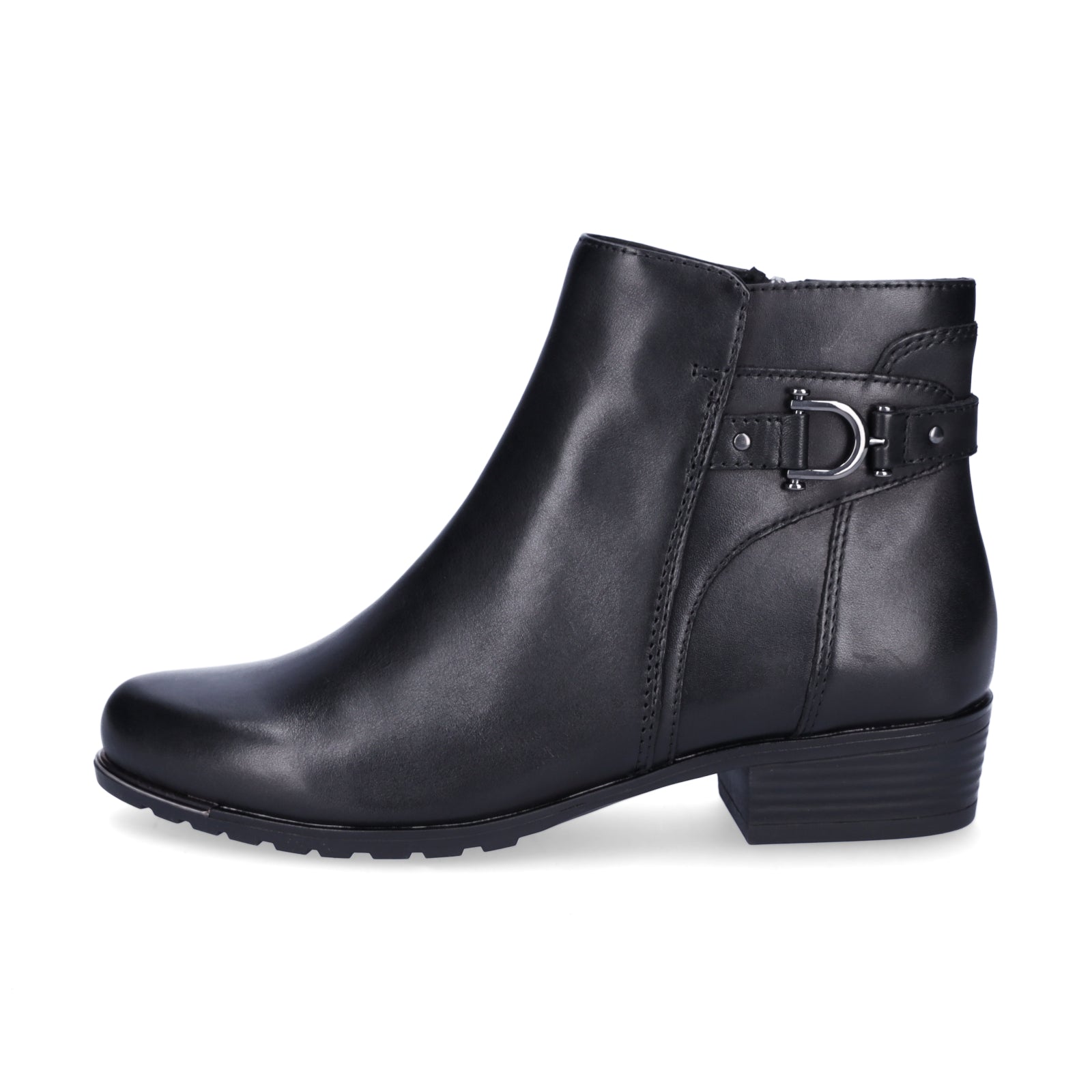 Caprice women's ankle boots black