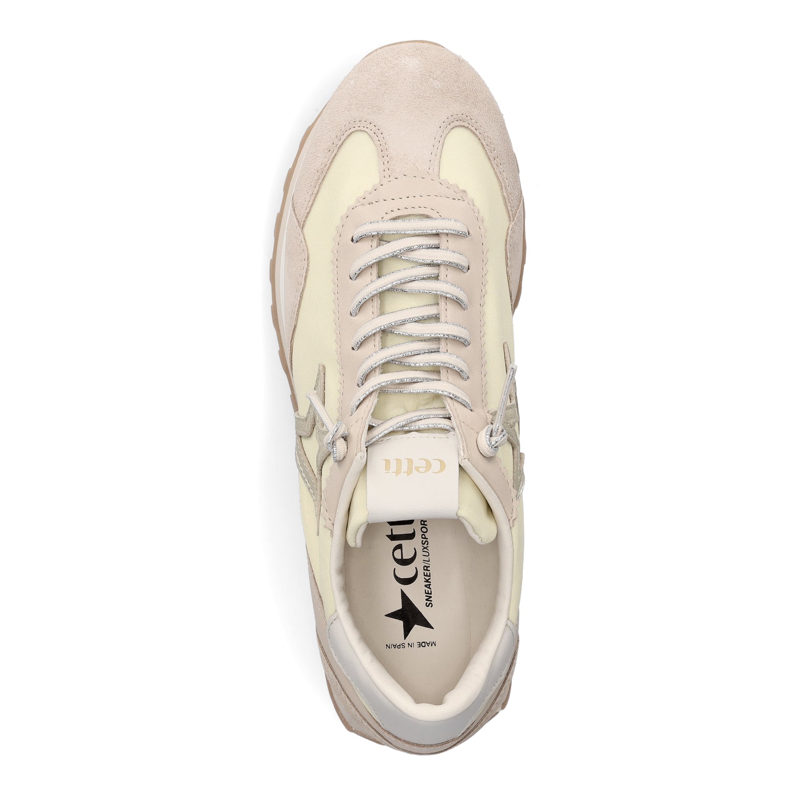 Cetti Damen Sneaker hellgelb