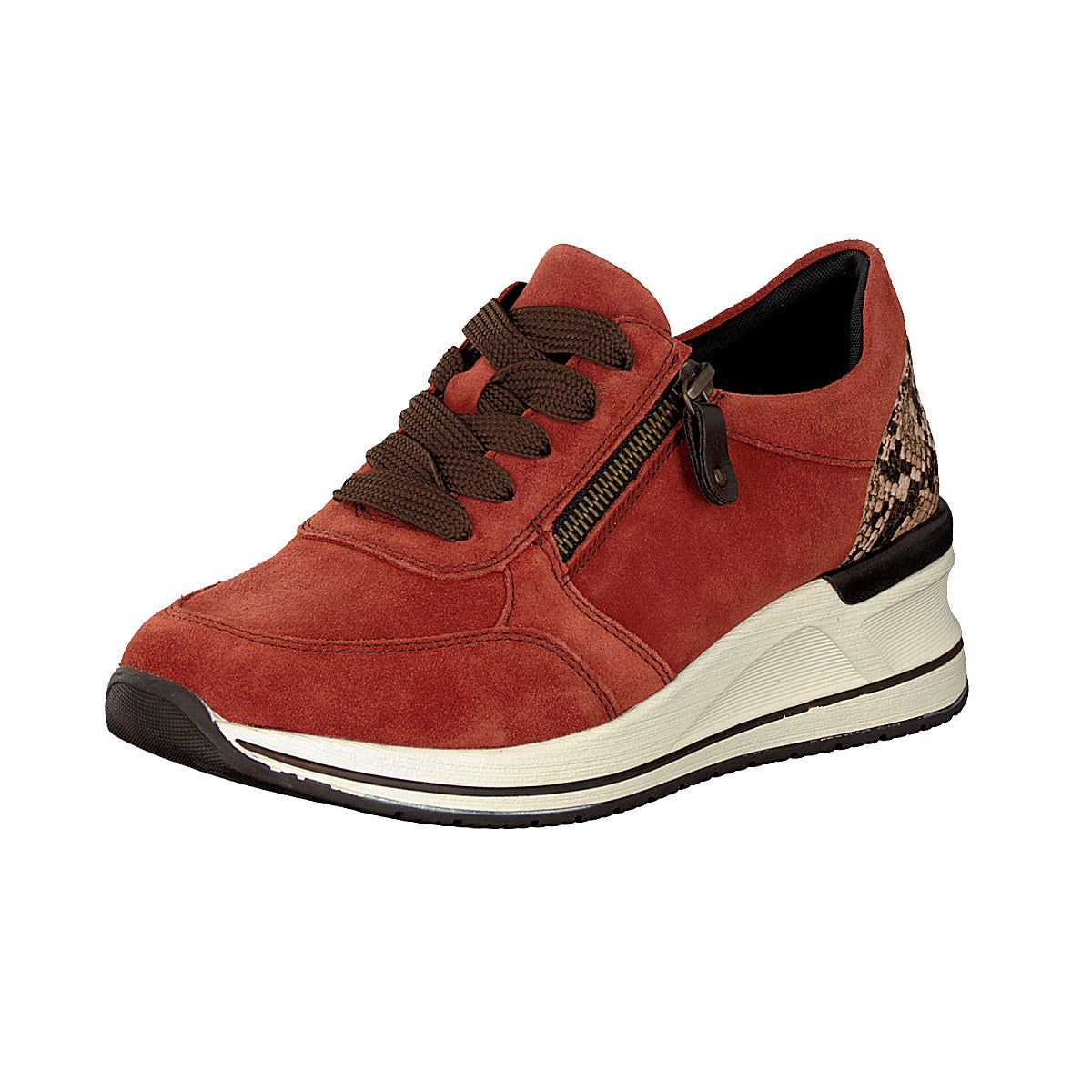Remonte women's sneakers red