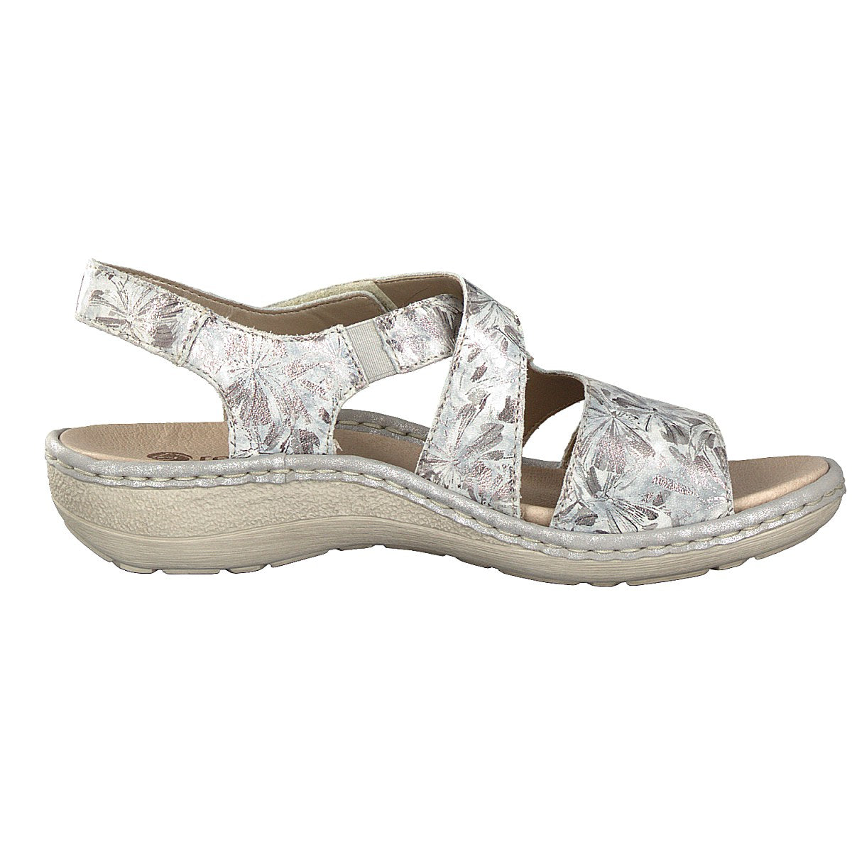 Remonte women's sandals silver