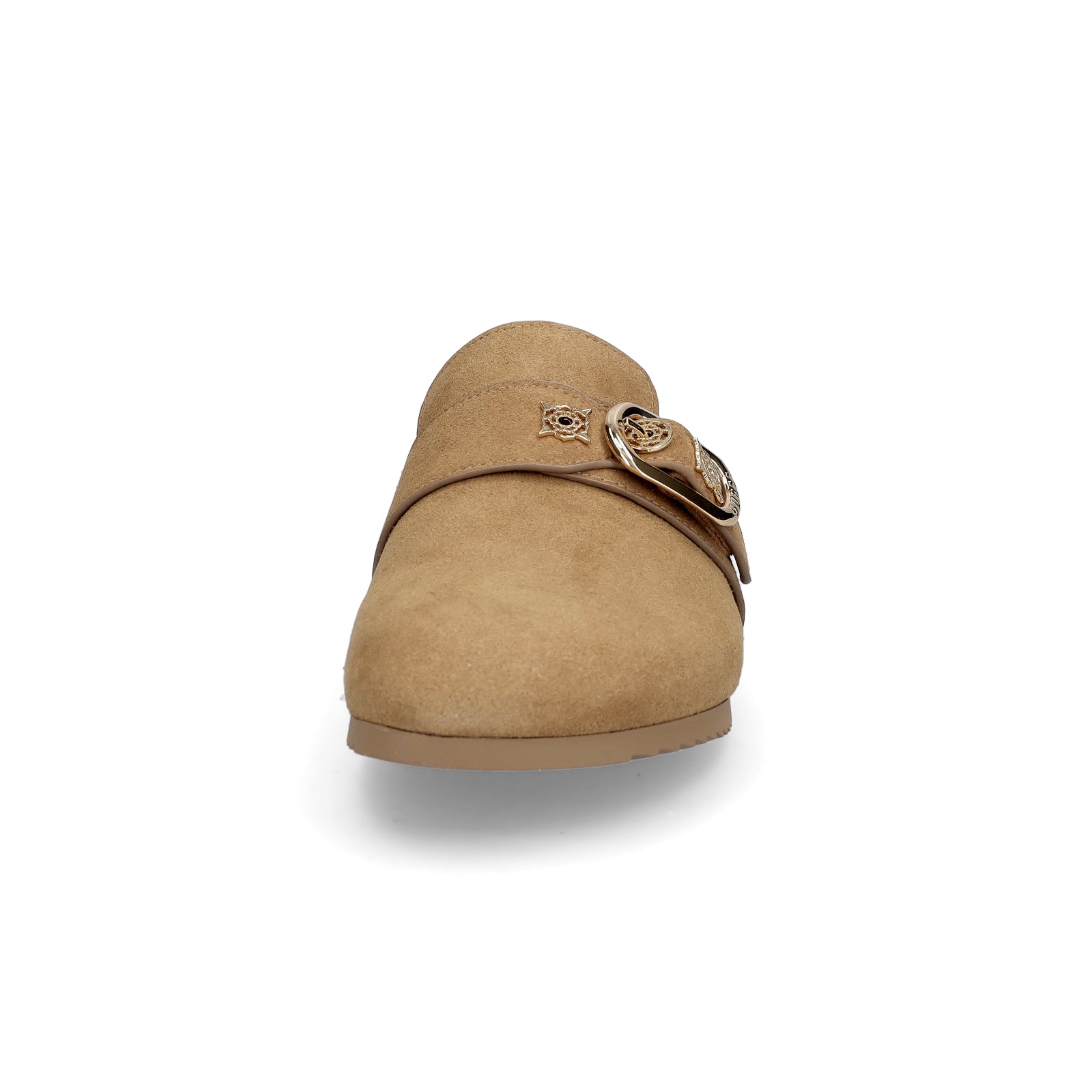 Guess Damen Pantolette Galavanta braun