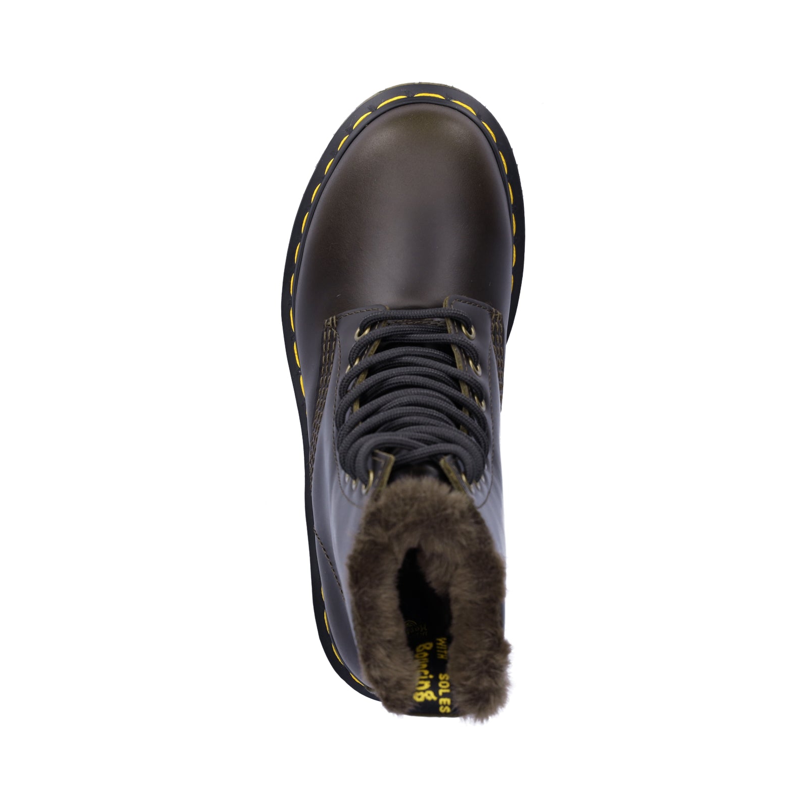 Dr. Martens Damen Schnürboot dunkeltaupe