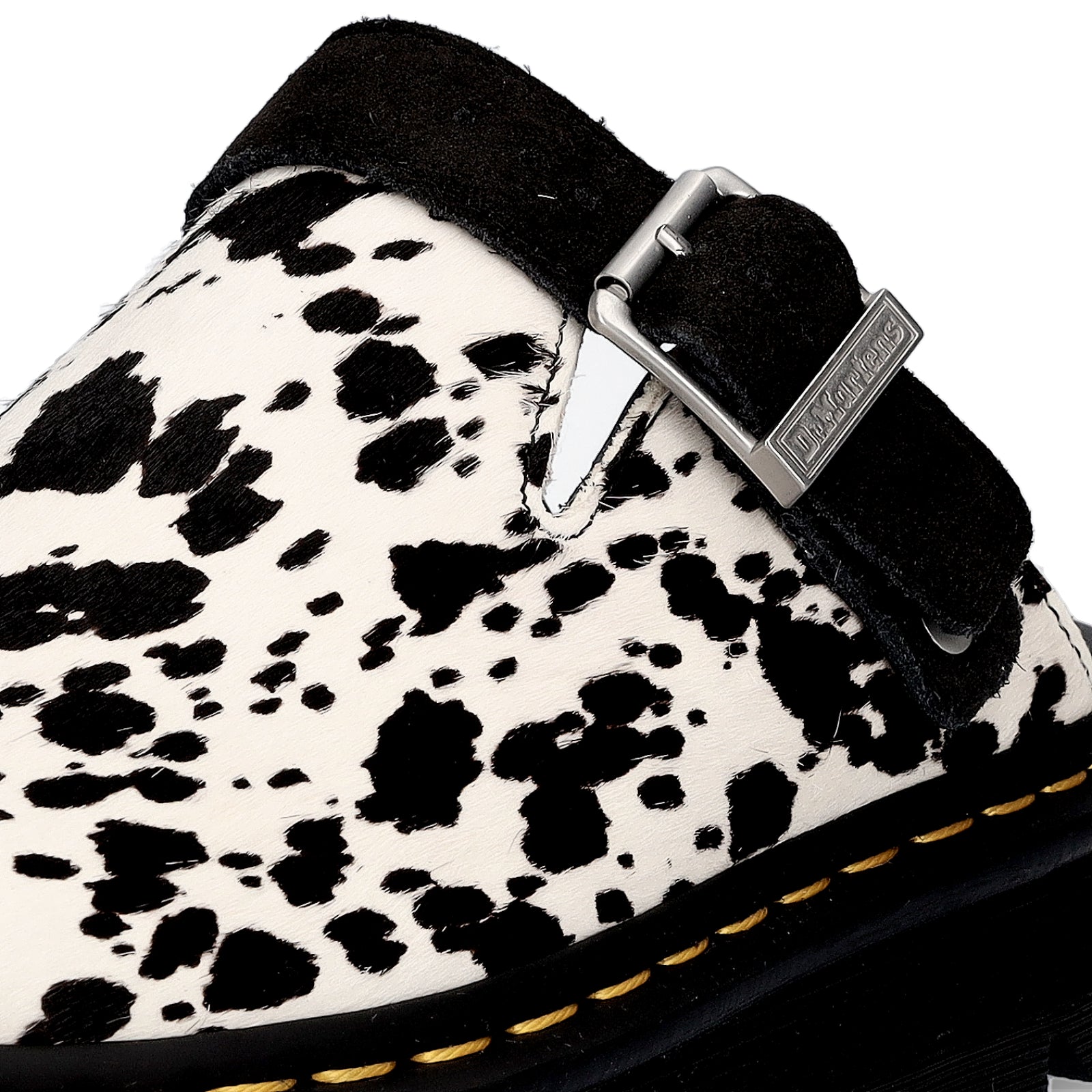 Dr. Martens Damen Pantolette schwarz weiß