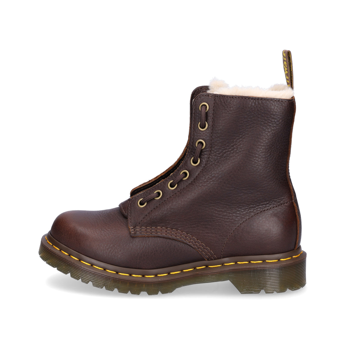 Dr. Martens Damen Boot dunkelbraun