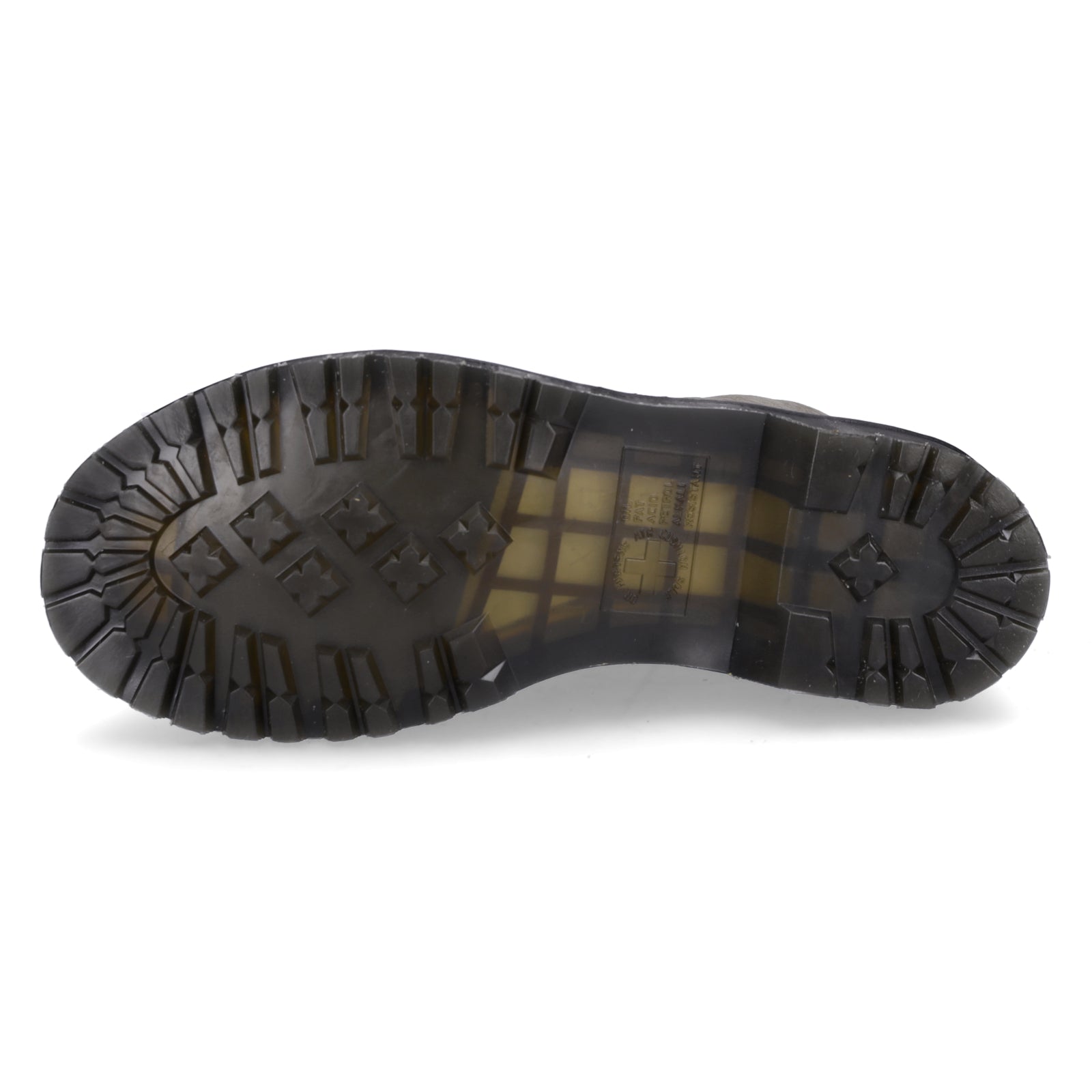 Dr. Martens women's lace-up boot grey