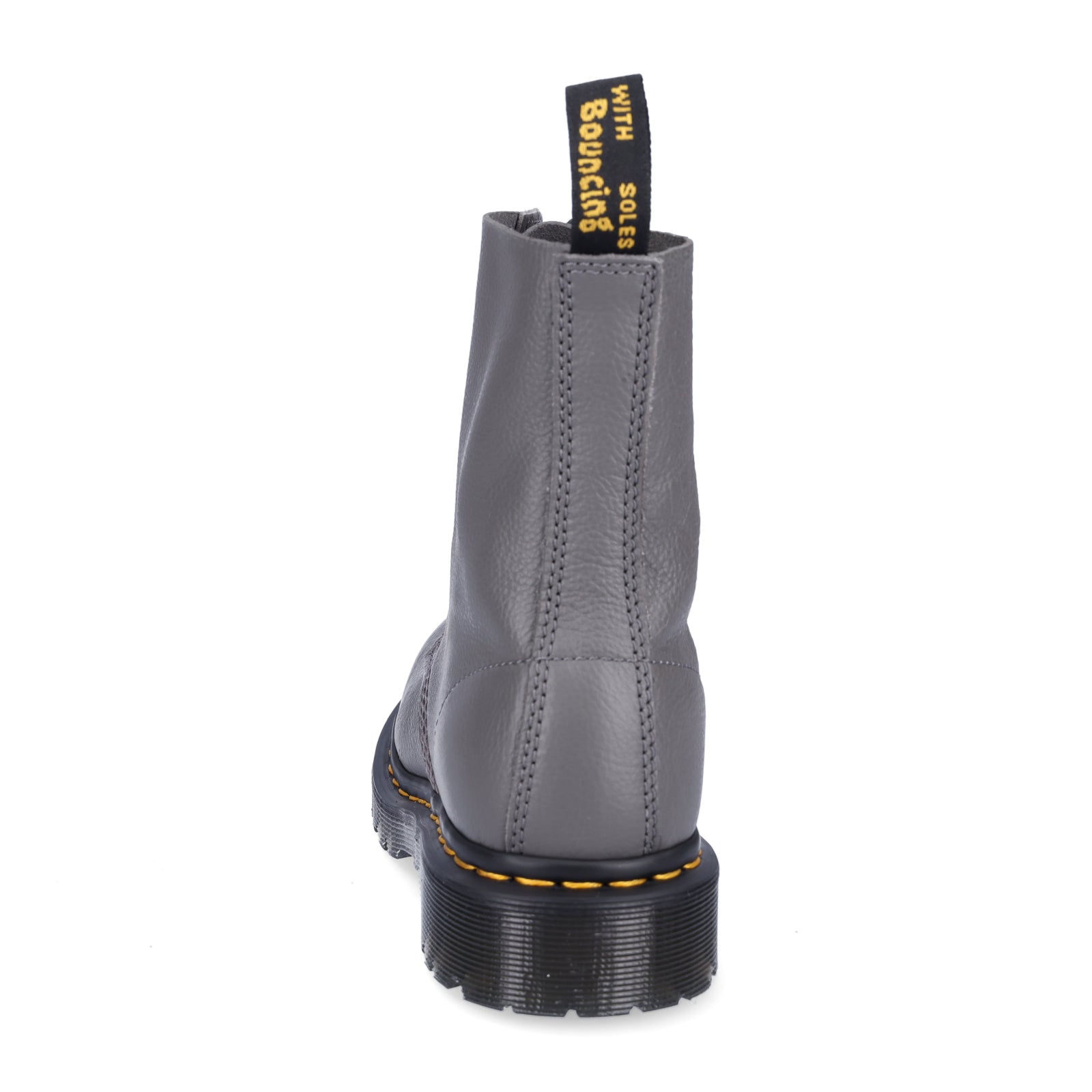 Dr. Martens women's lace-up boot grey