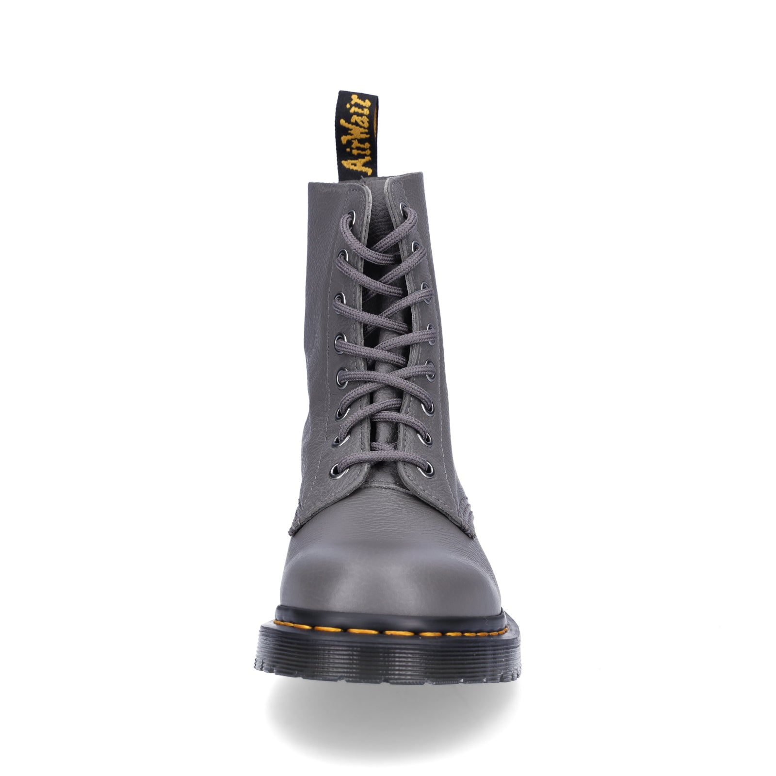 Dr. Martens women's lace-up boot grey
