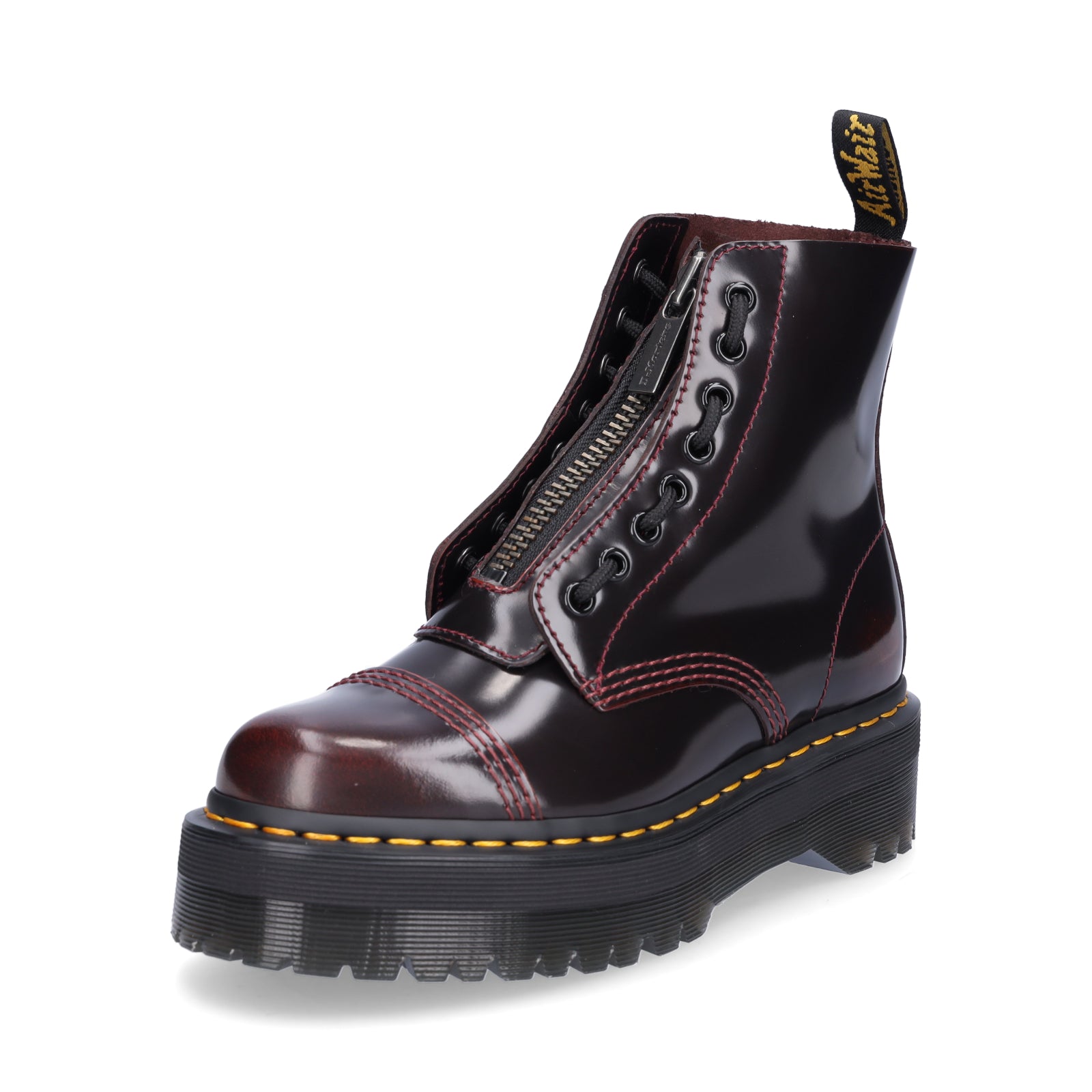 Dr. Martens Damen Schnürboot rot