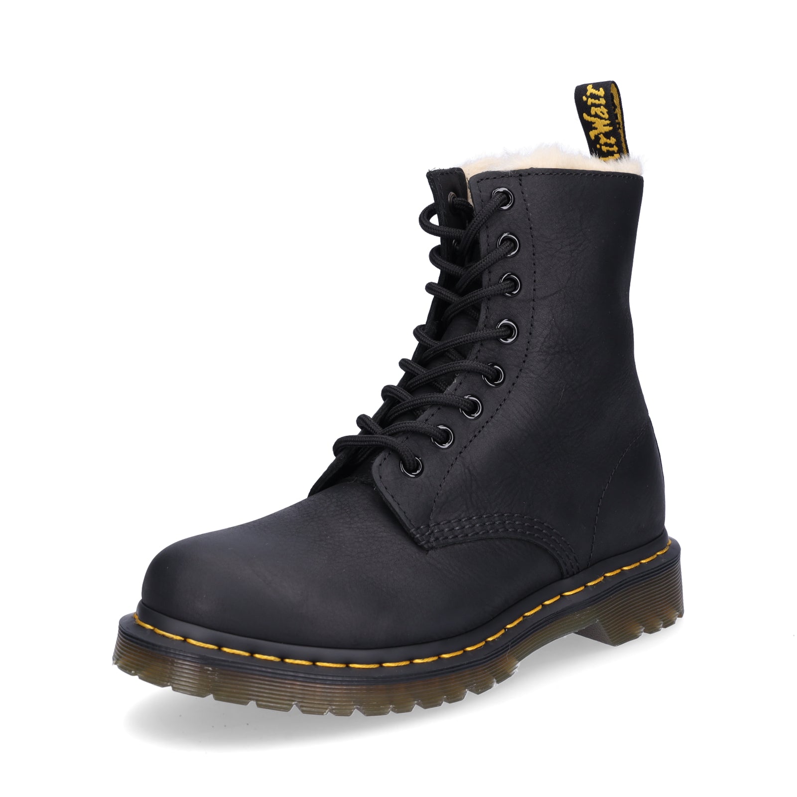 Dr. Martens women's lace-up boot black