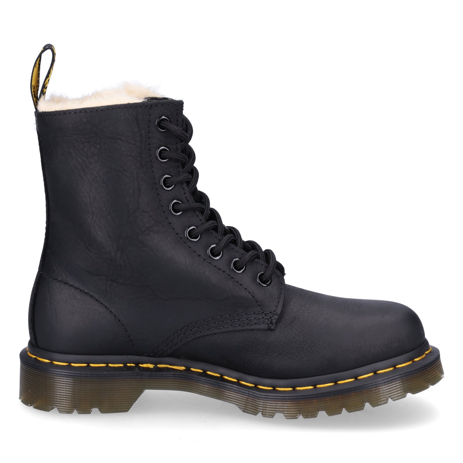 Dr. Martens women's lace-up boot black