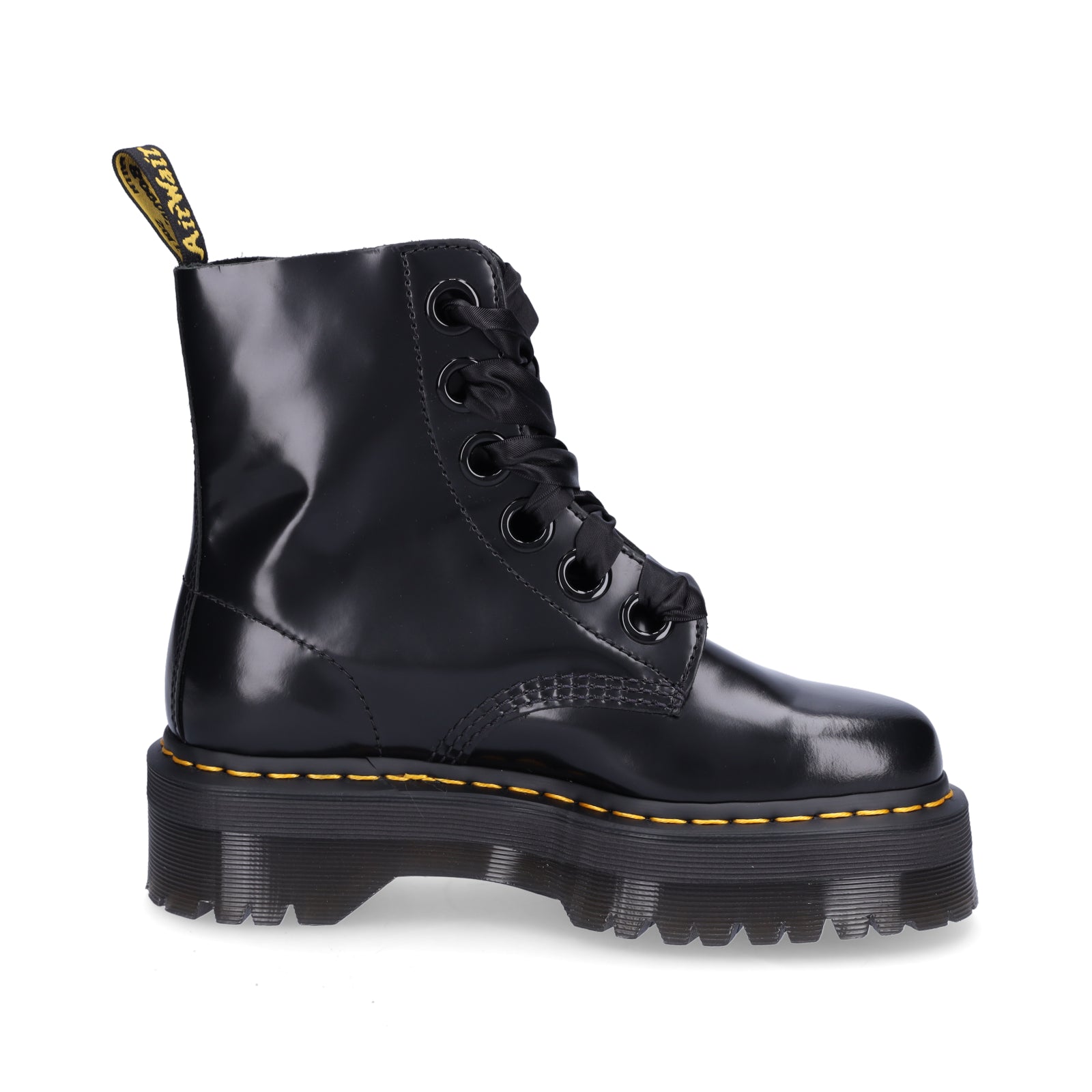Dr. Martens Damen Plateau Schnürboot schwarz
