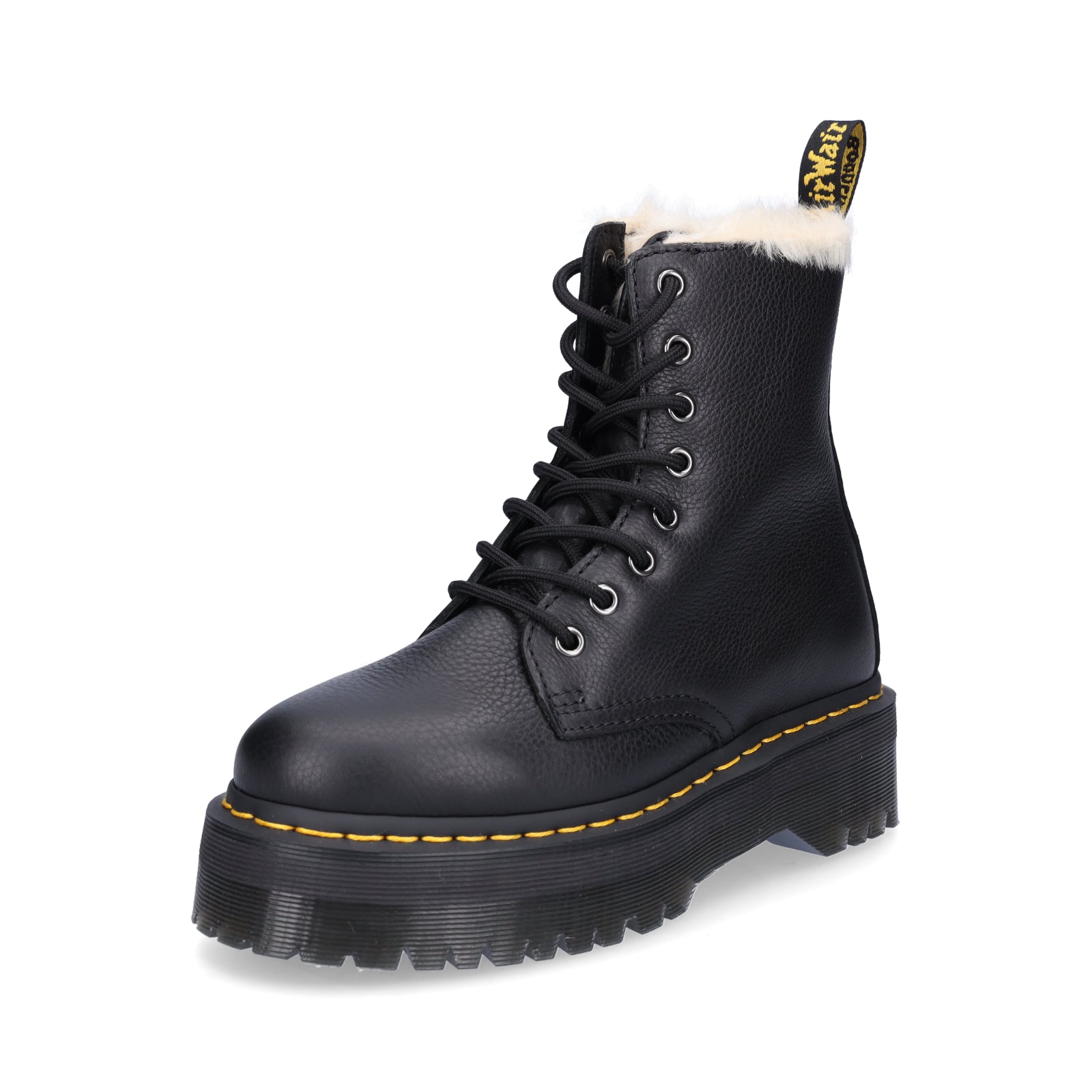 Dr. Martens women's lace-up boot black