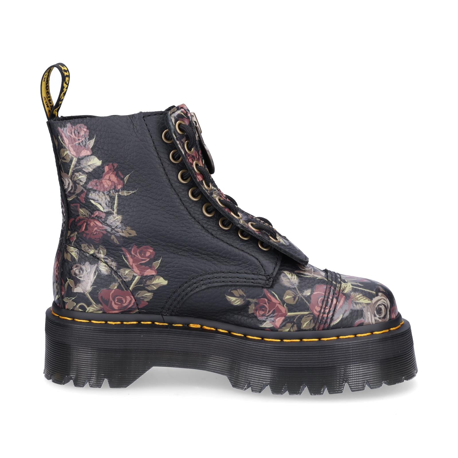 Dr. Martens women's lace-up boot black