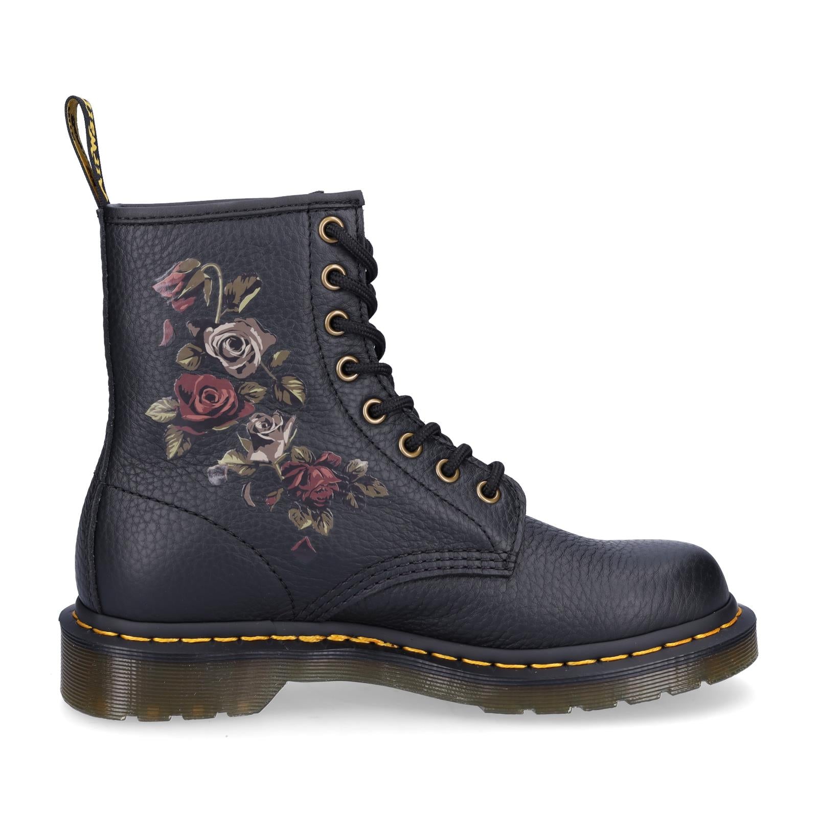 Dr. Martens women's lace-up boot black