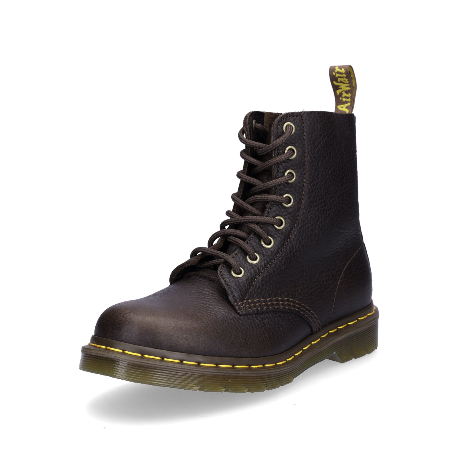 Dr. Martens women's lace-up boot dark brown