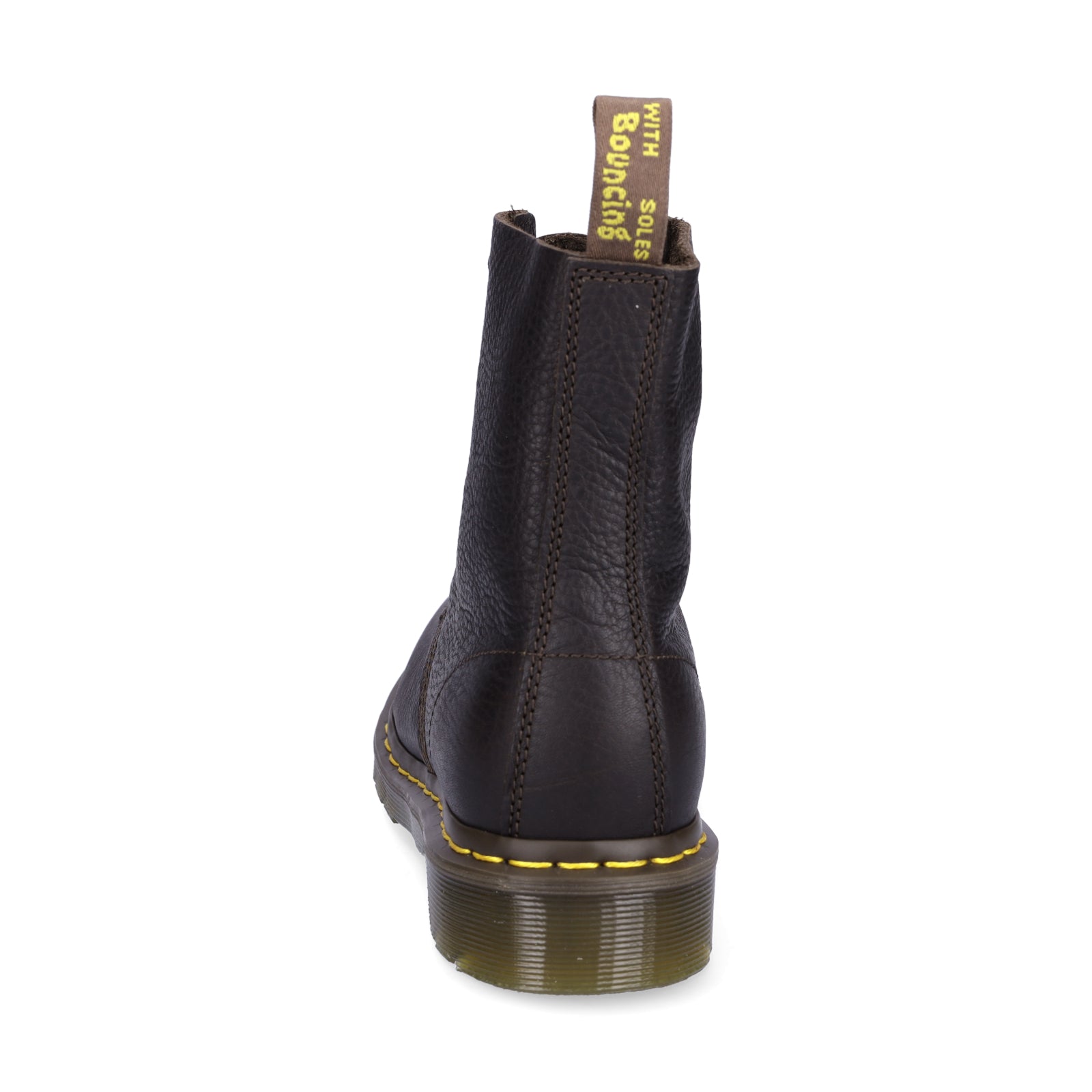Dr. Martens women's lace-up boot dark brown