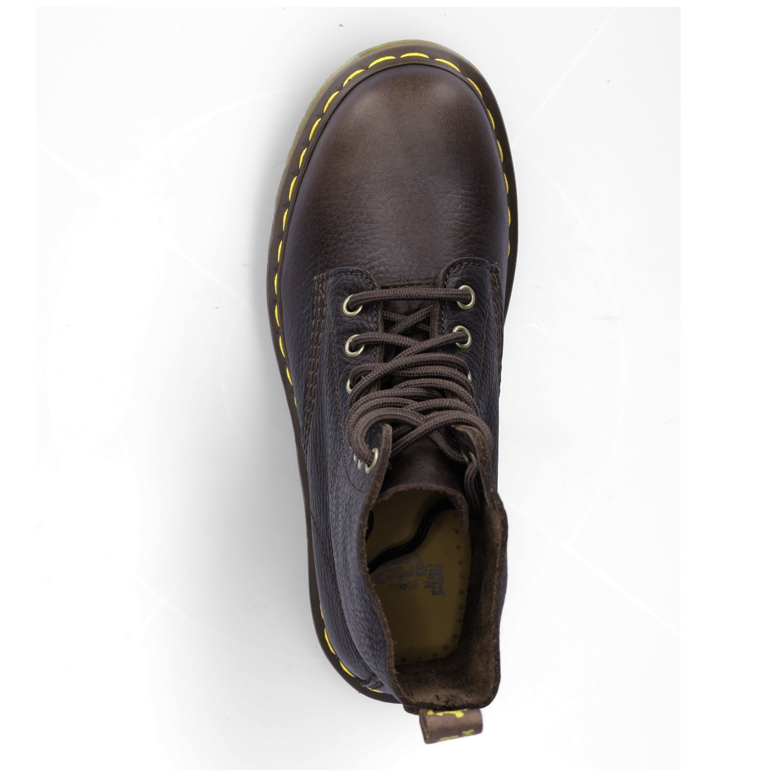 Dr. Martens women's lace-up boot dark brown