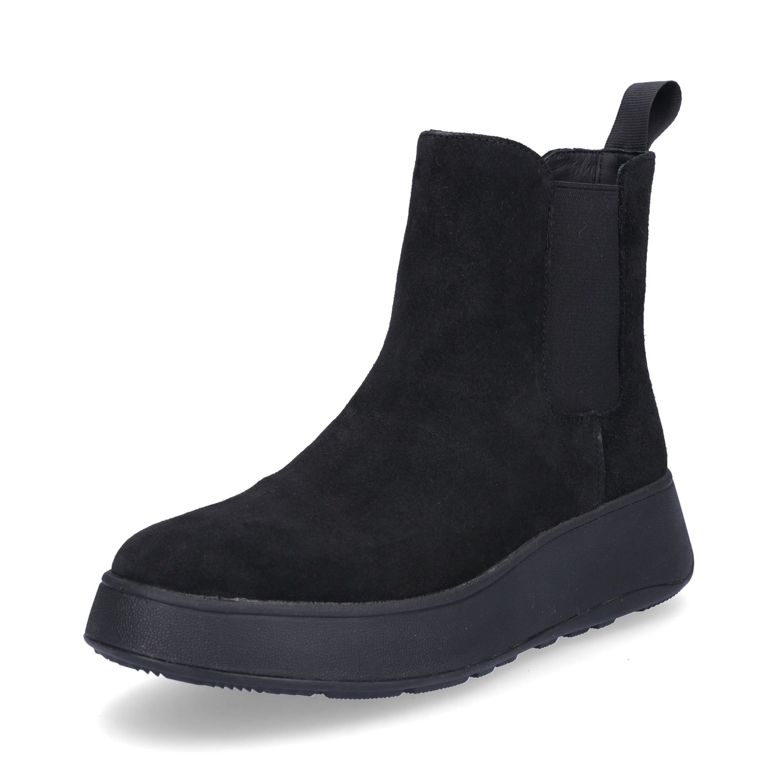 FitFlop Damen Chelsea Boot F-MODE SU schwarz