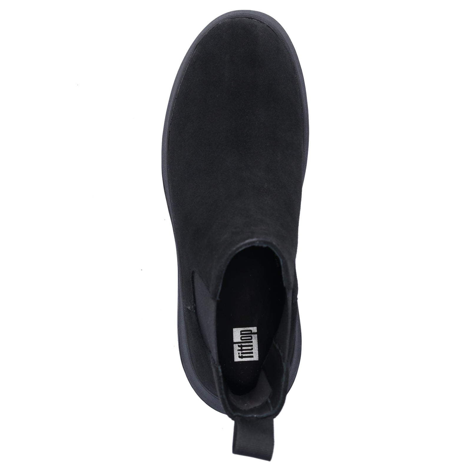 FitFlop Damen Chelsea Boot F-MODE SU schwarz