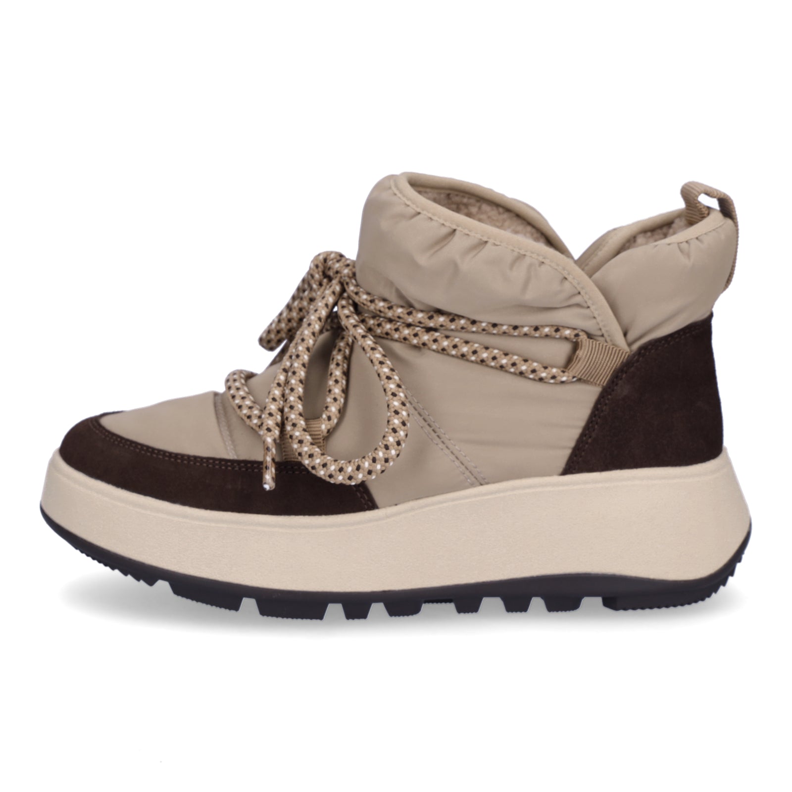 FitFlop Damen Schnürboot F-MODE W/R taupe