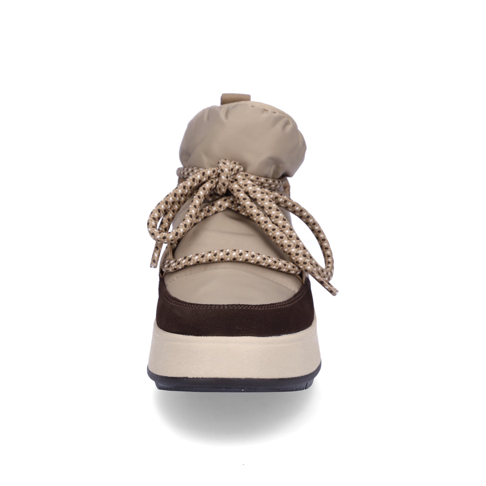 FitFlop Damen Schnürboot F-MODE W/R taupe