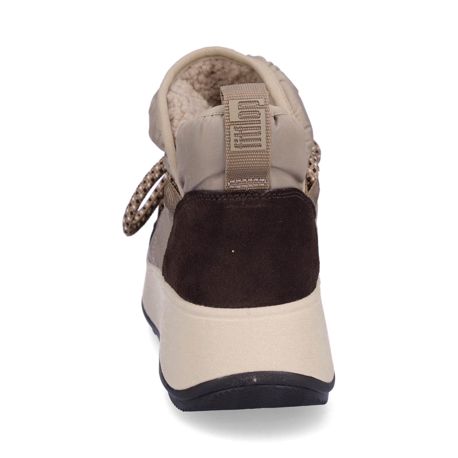 FitFlop Damen Schnürboot F-MODE W/R taupe