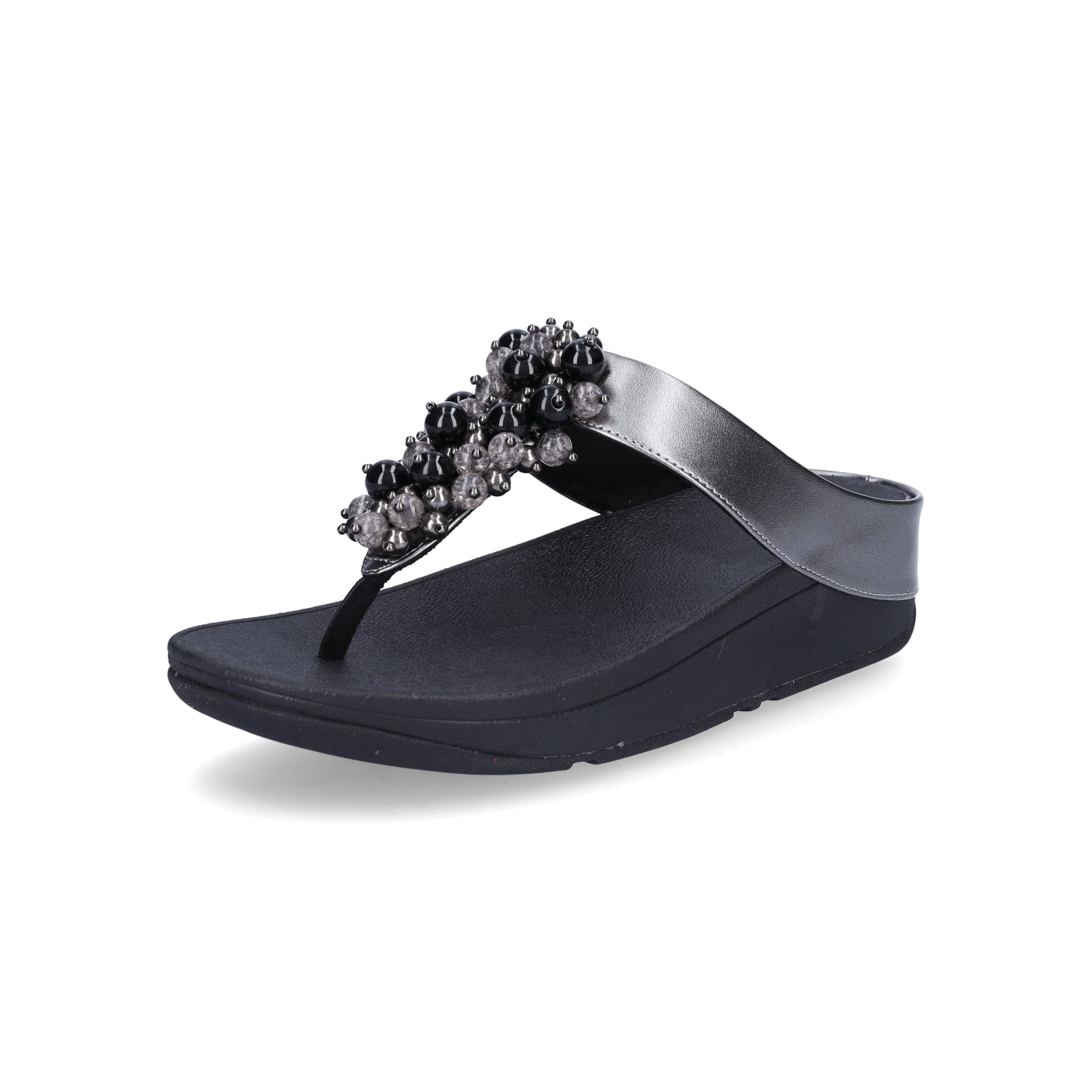 FitFlop women's mules Fino metallic