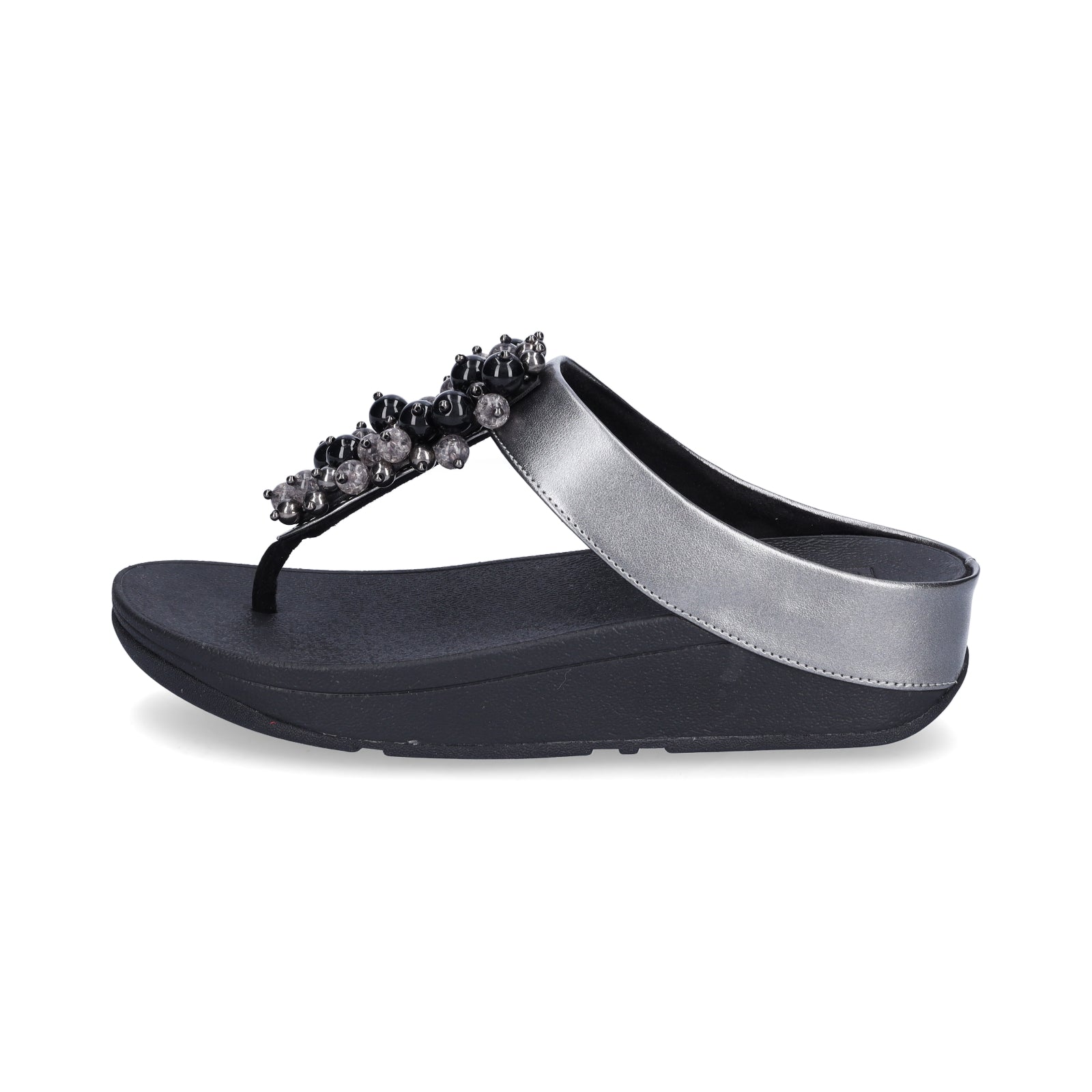 FitFlop women's mules Fino metallic