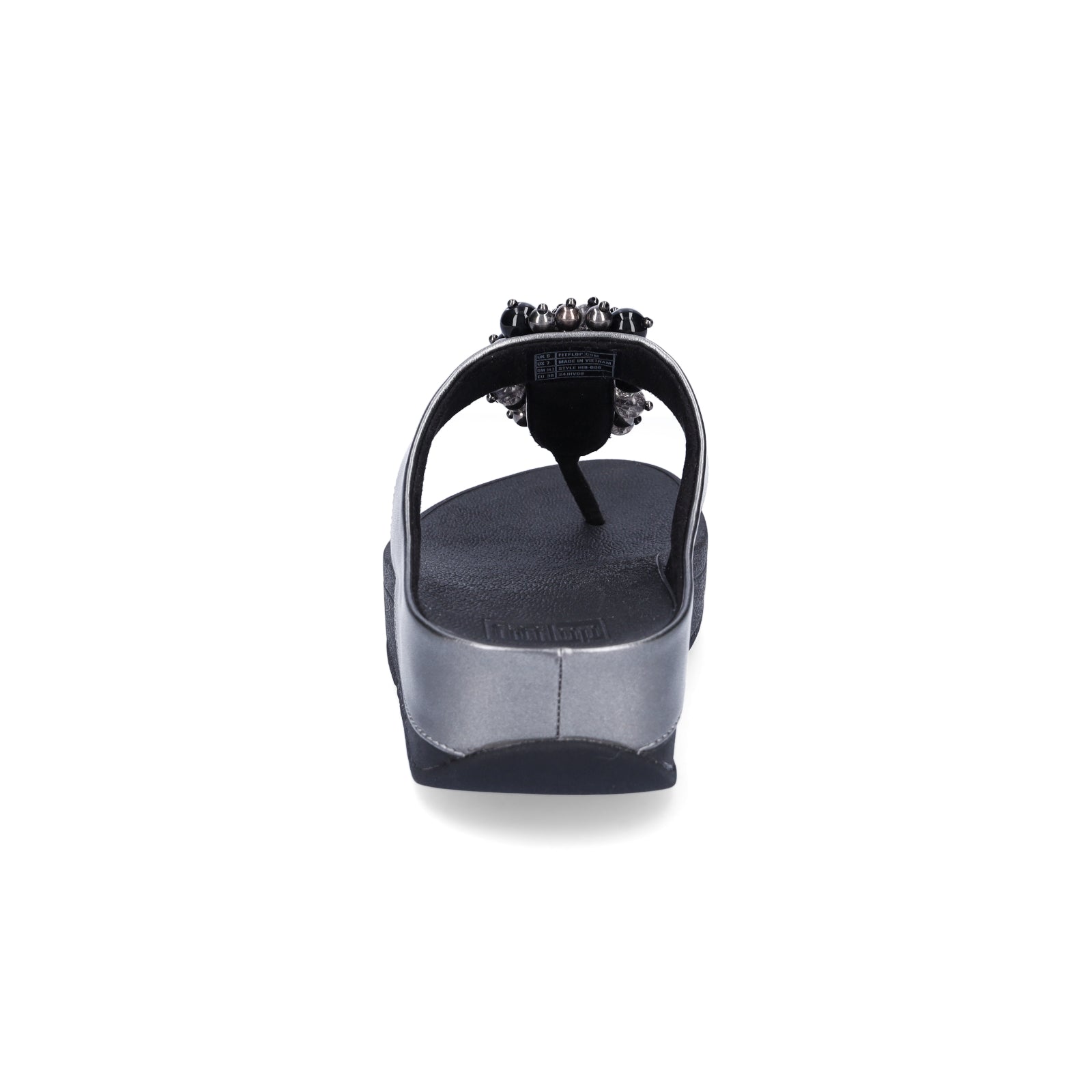FitFlop women's mules Fino metallic