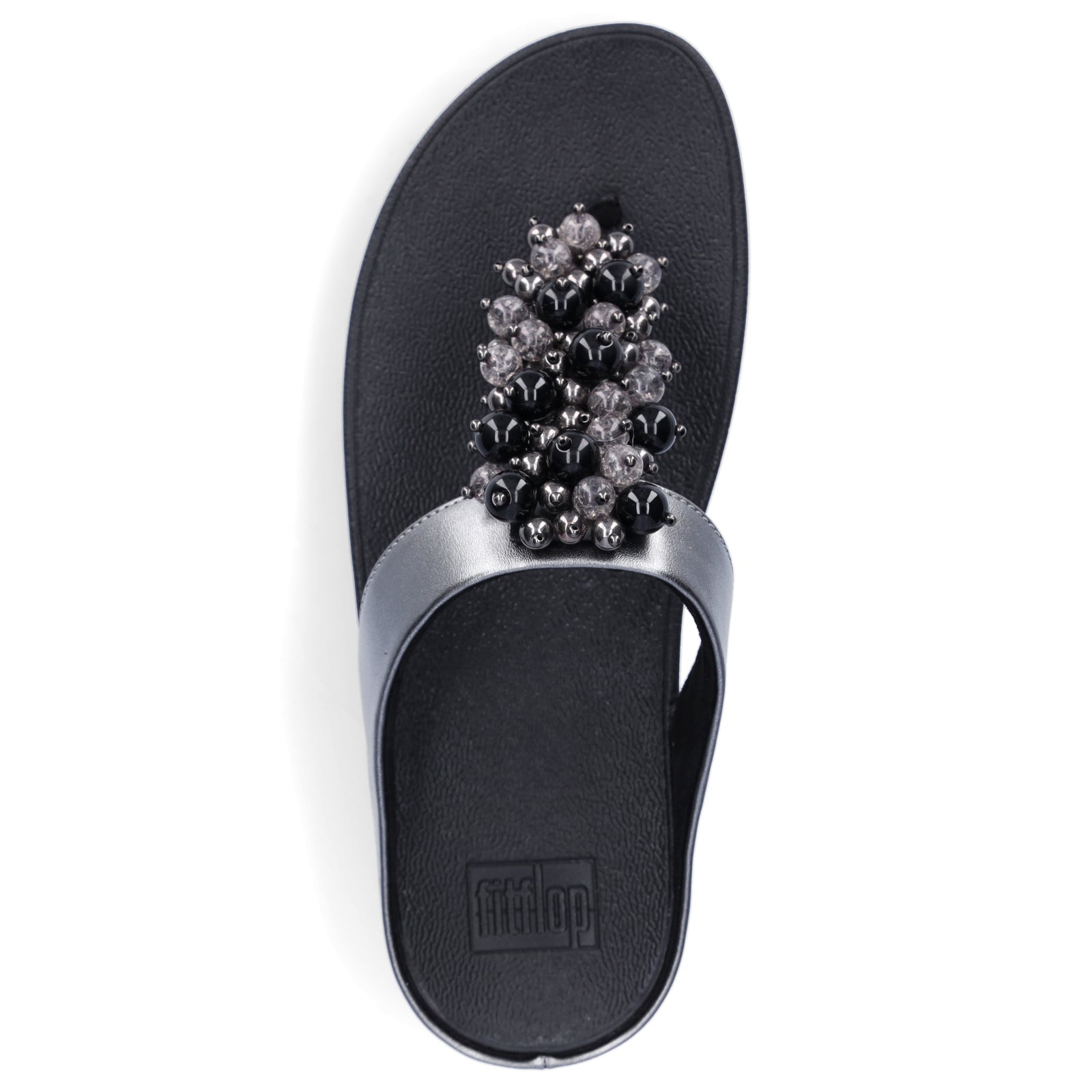 FitFlop women's mules Fino metallic